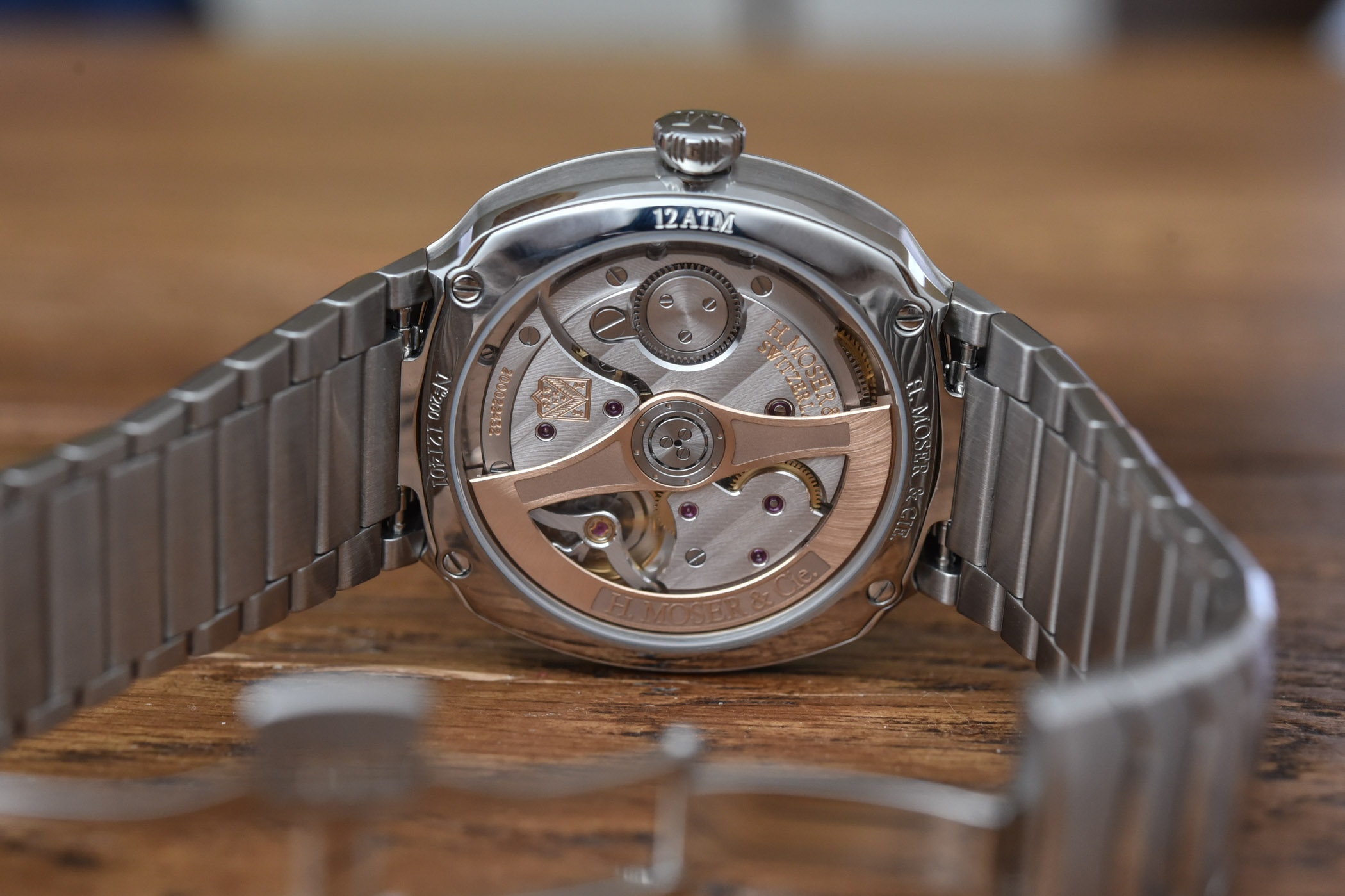 H Moser Cie Streamliner Centre Seconds Matrix Green - 10 H. Moser & Cie. Streamliner Centre Seconds Matrix Green