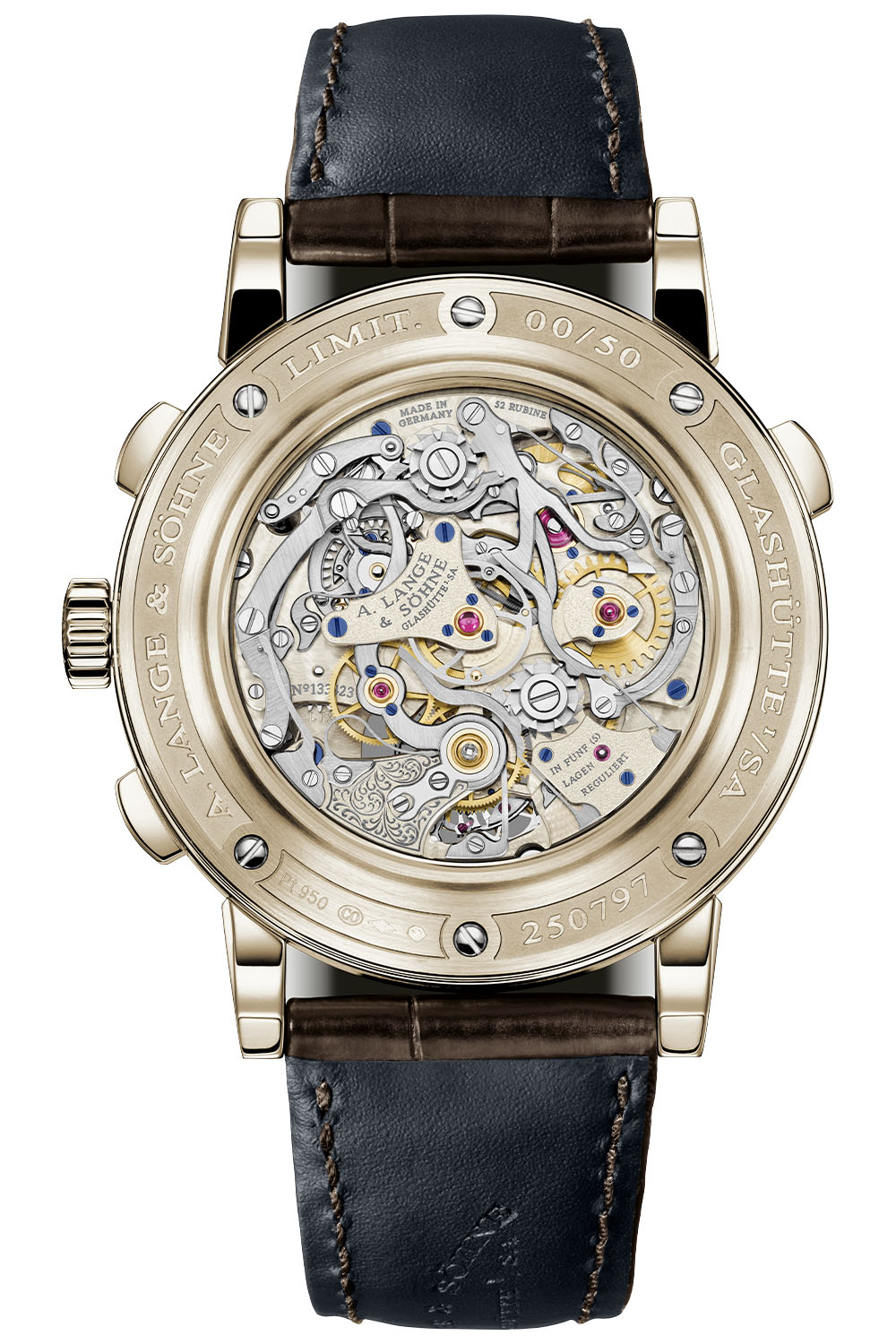 A. Lange & Sohne Tourbograph Perpetual Honeygold Homage to F. A. Lange - 1 A. Lange & Sohne Tourbograph Perpetual Honeygold Homage to F. A. Lange - 1