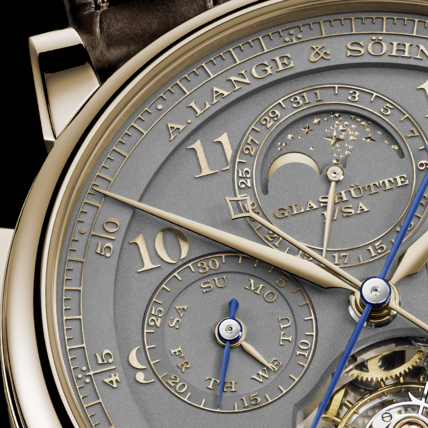 A. Lange & Sohne Tourbograph Perpetual Honeygold Homage to F. A. Lange - 6 A. Lange & Sohne Tourbograph Perpetual Honeygold Homage to F. A. Lange - 6