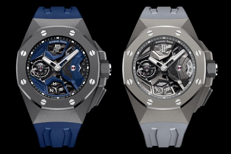 Audemars Piguet Royal Oak Concept Flying Tourbillon GMT - 26589IO and 26589TI