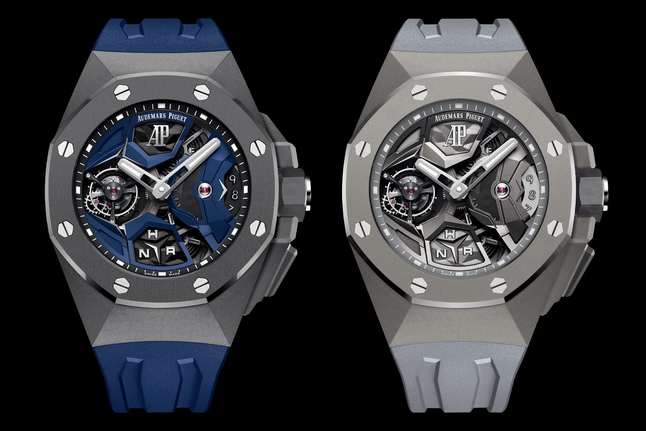 Audemars Piguet Royal Oak Concept Flying Tourbillon GMT - 26589IO and 26589TI