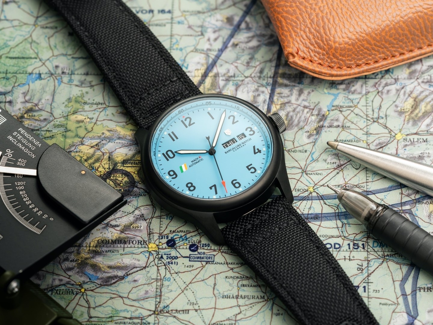 Bangalore Watch Company MACH 1 Officers Blue - 4 Bangalore Watch Company MACH 1 Officers Blue