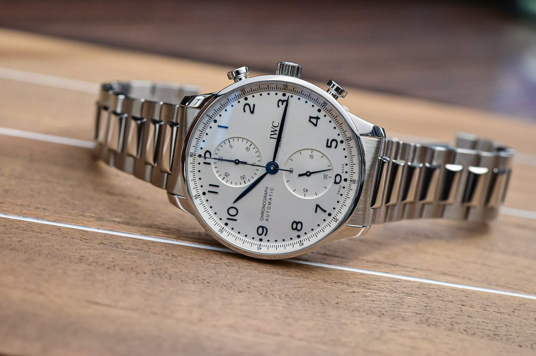 IWC Portugieser Chronograph 3716 Steel Bracelet IW371617 - 7 IWC Portugieser Chronograph 3716 Steel Bracelet IW371617 - 7