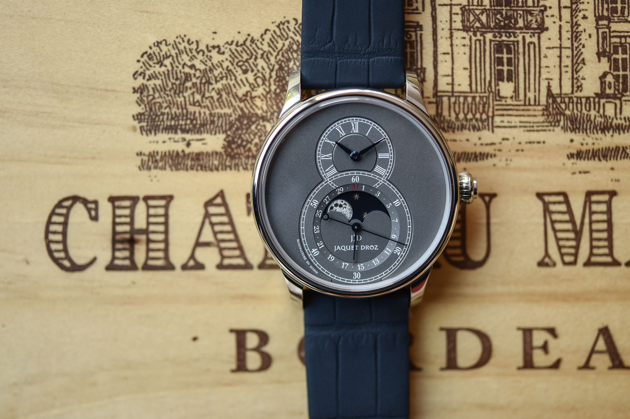Jaquet Droz Grande Seconde Moon Anthracite