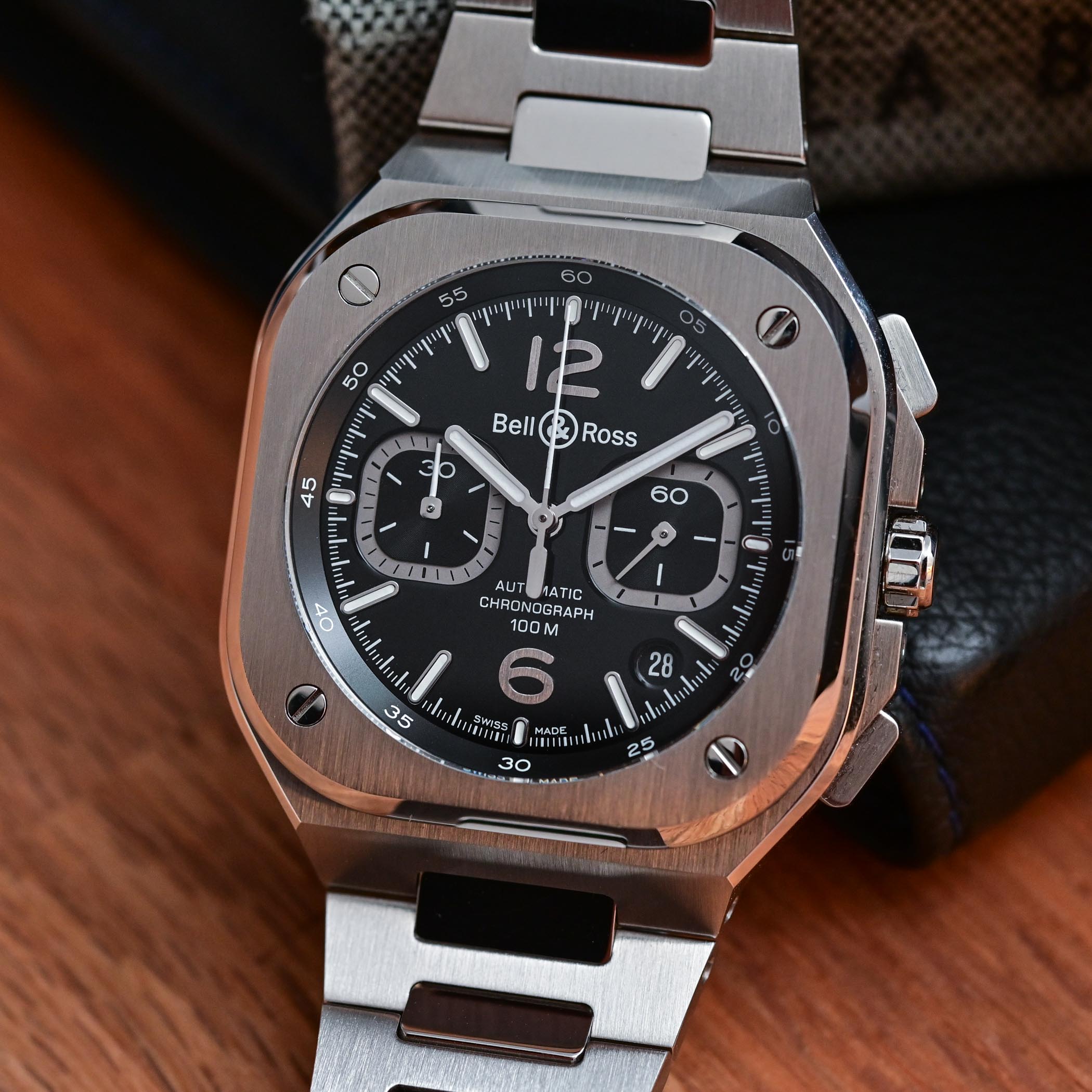 Bell and Ross BR 05 Chronograph Black Steel - 9 Bell & Ross BR 05 Chrono Black Steel