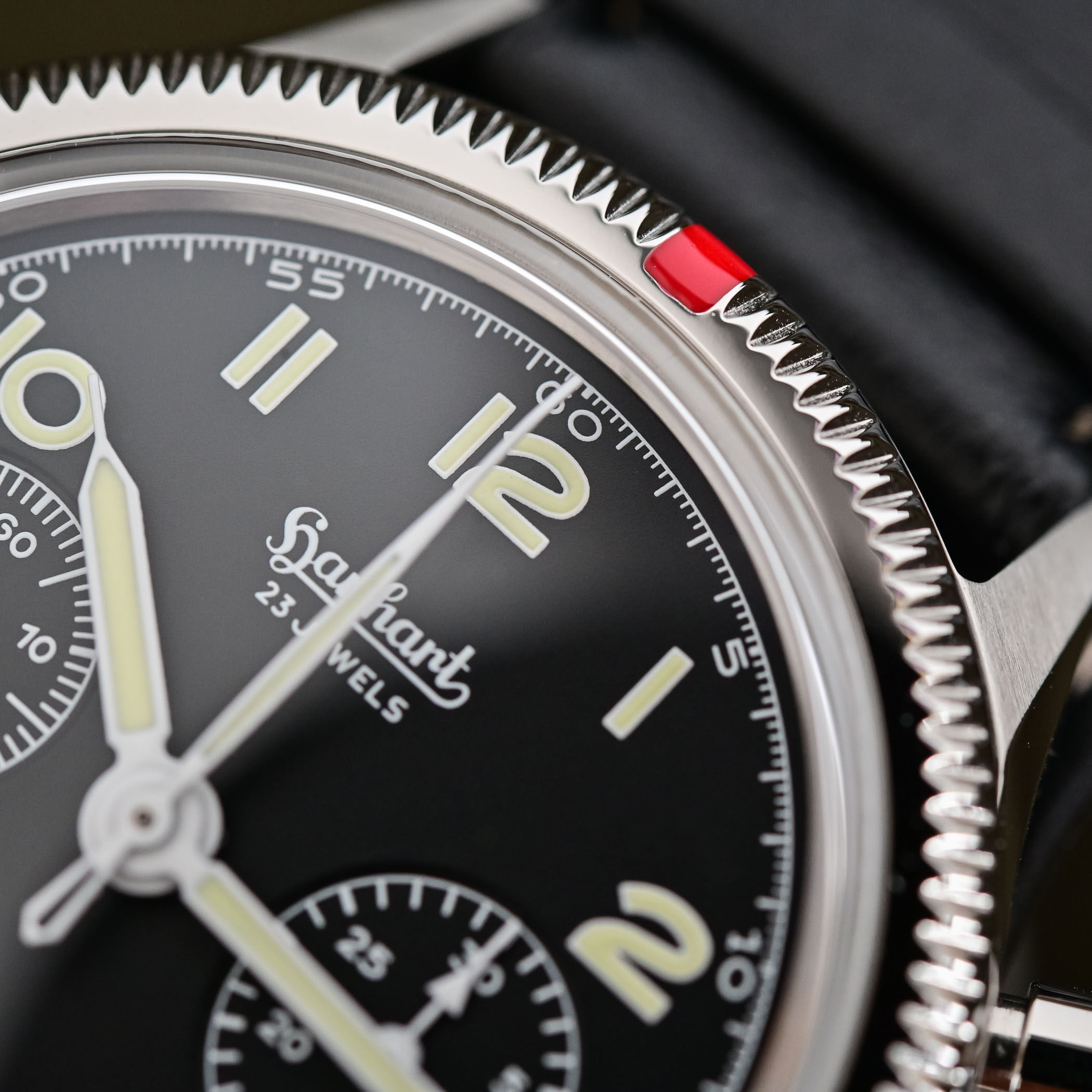 Hanhart 417 ES Reissue Pilot Chronograph - 11 Hanhart 417 ES Reissue Pilot Chronograph