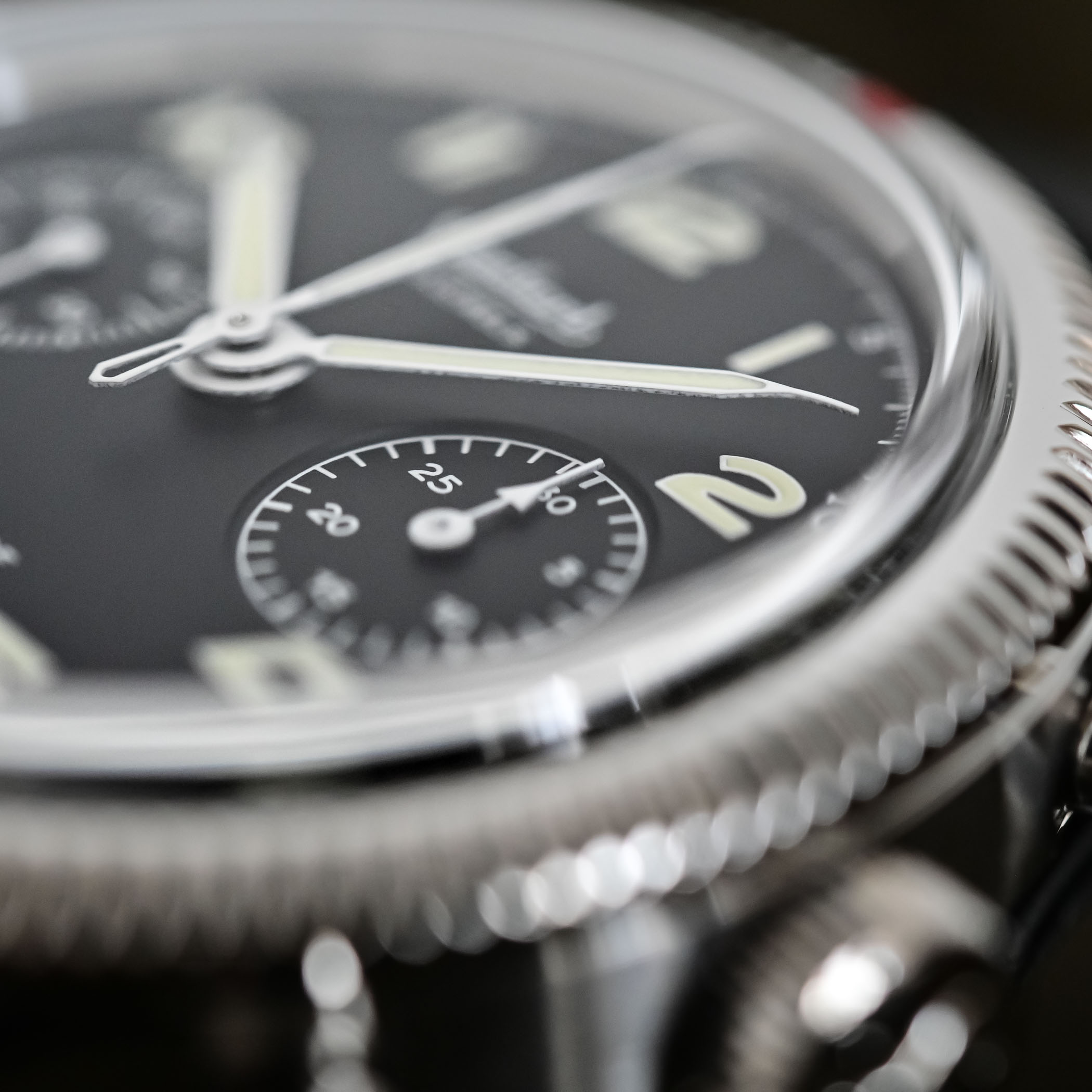 Hanhart 417 ES Reissue Pilot Chronograph - 9 Hanhart 417 ES Reissue Pilot Chronograph