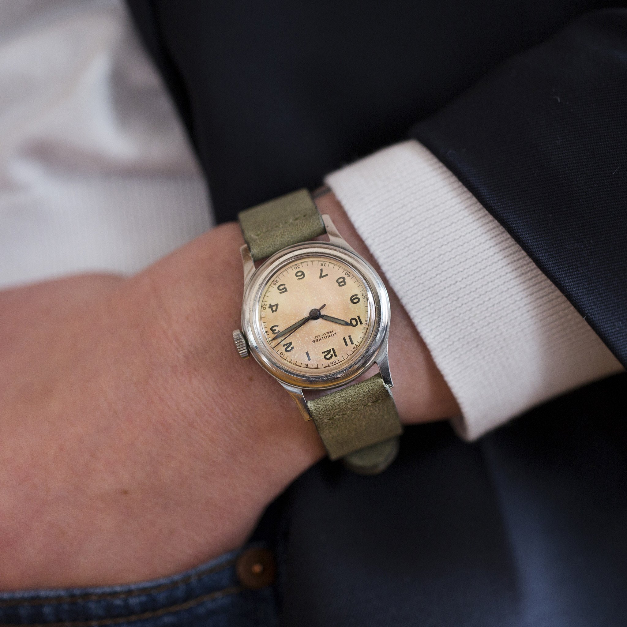 Longines 5774 Marine Nationale FAB SUISSE - 1 Image by Hodinkee Shop