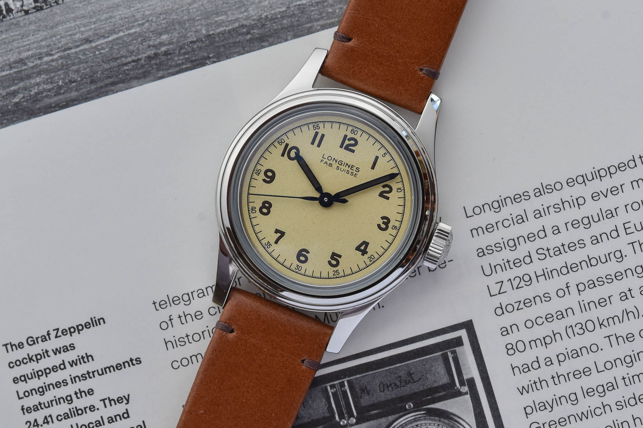 Longines Heritage Military Marine Nationale L2.833.4.93.2