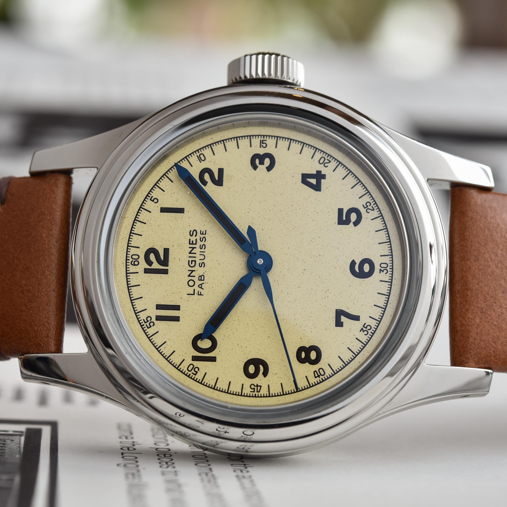 Longines Heritage Military Marine Nationale - Review - 7 Longines Heritage Military Marine Nationale L2.833.4.93.2