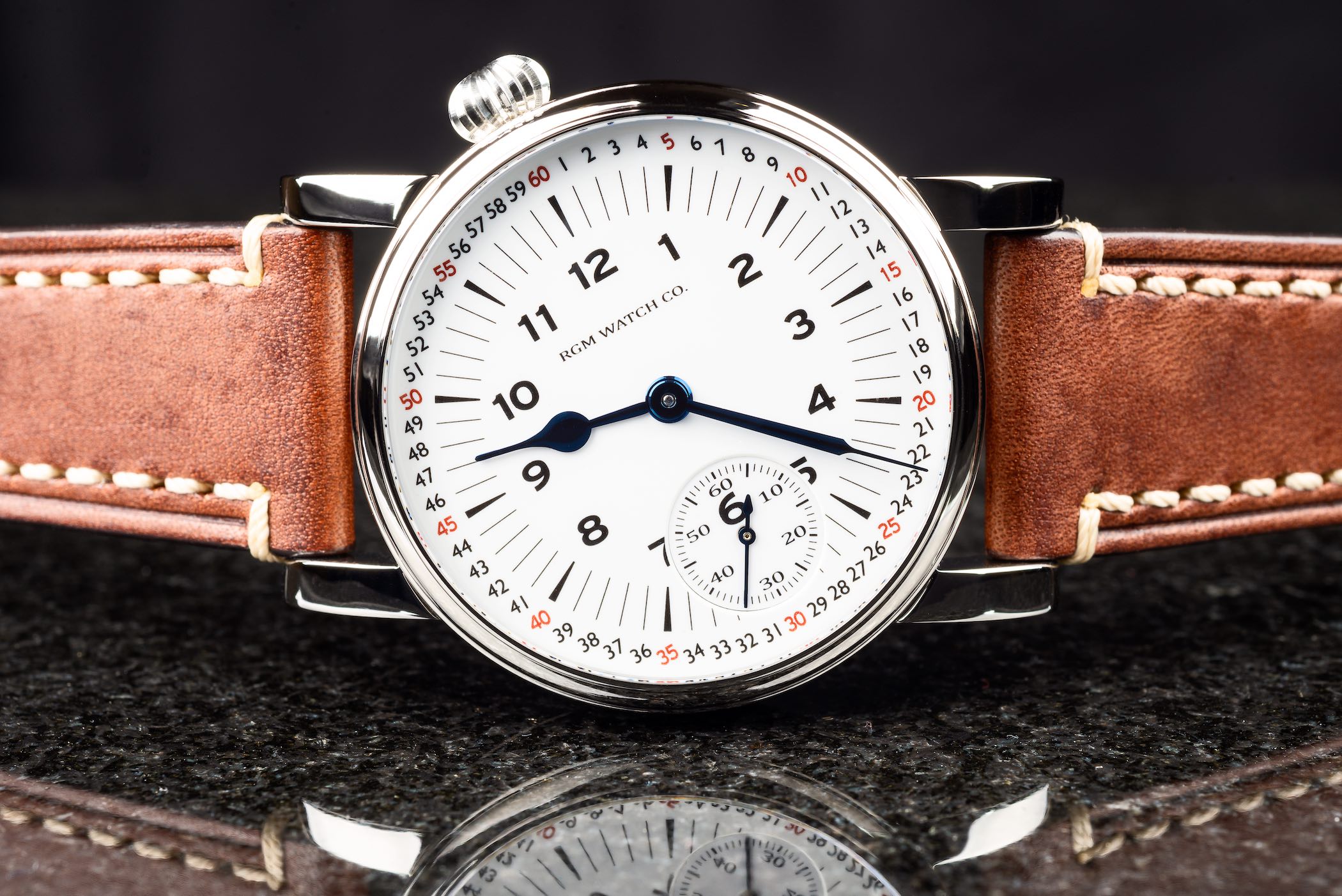 RGM Model 222-RR railroad Montgomery Marginal Minute Dial - american-made watch - 2 RGM Model 222-RR railroad Montgomery Marginal Minute Dial - american-made watch