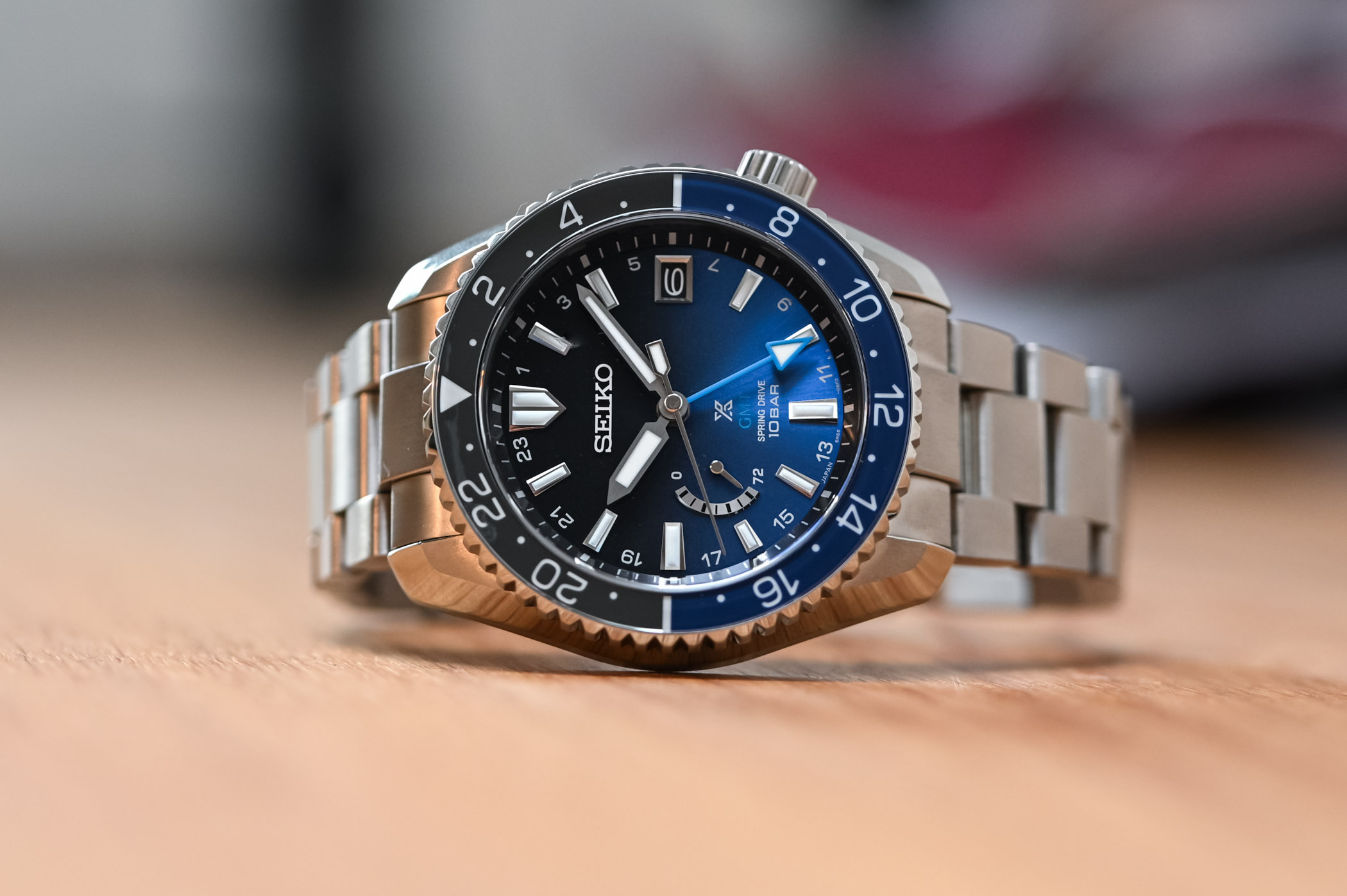 Seiko Prospex LX Line Limited Edition SNR049J1 Sky Gradation Dial
