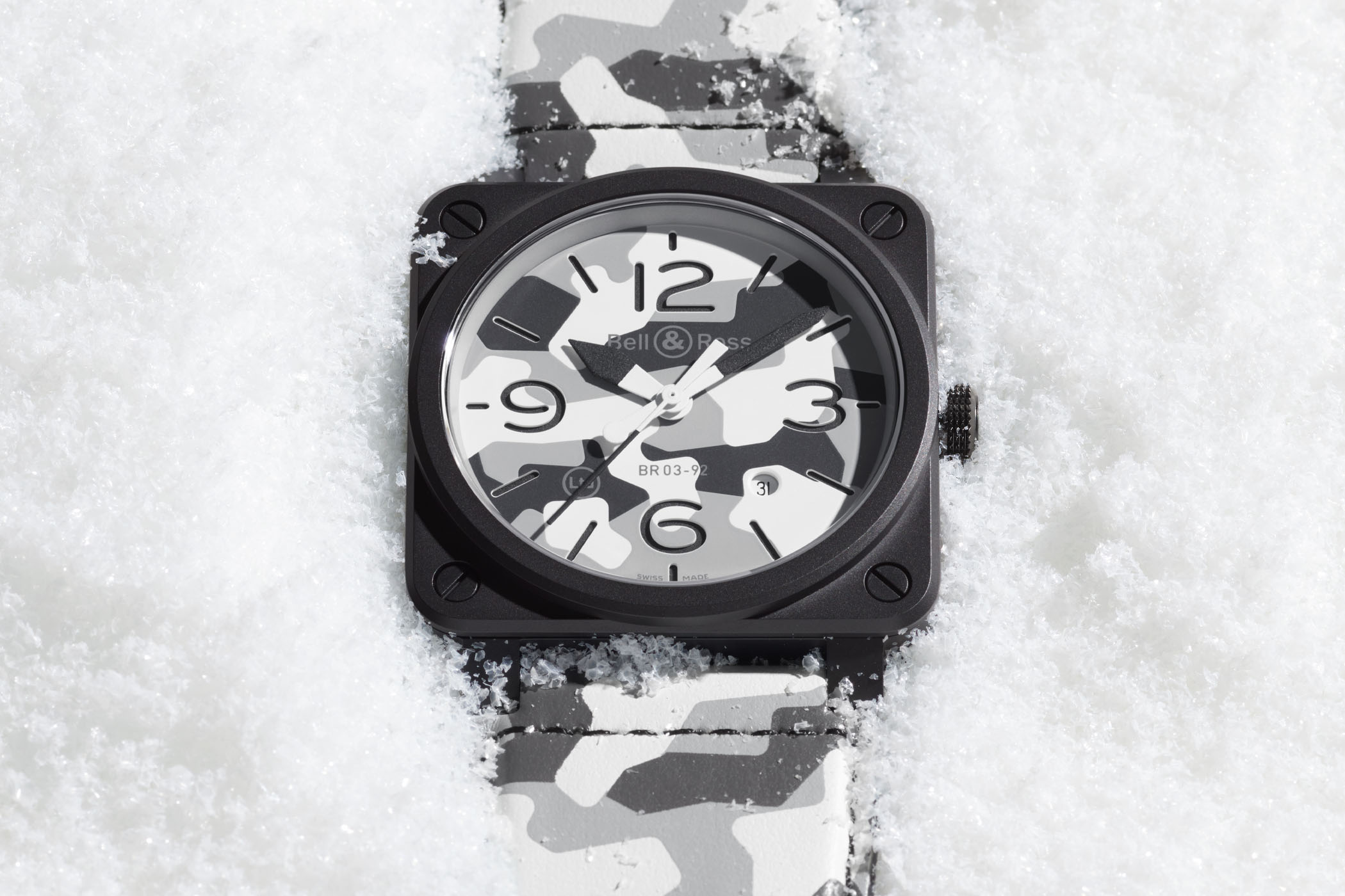 Bell & Ross BR 03-92 White Camo