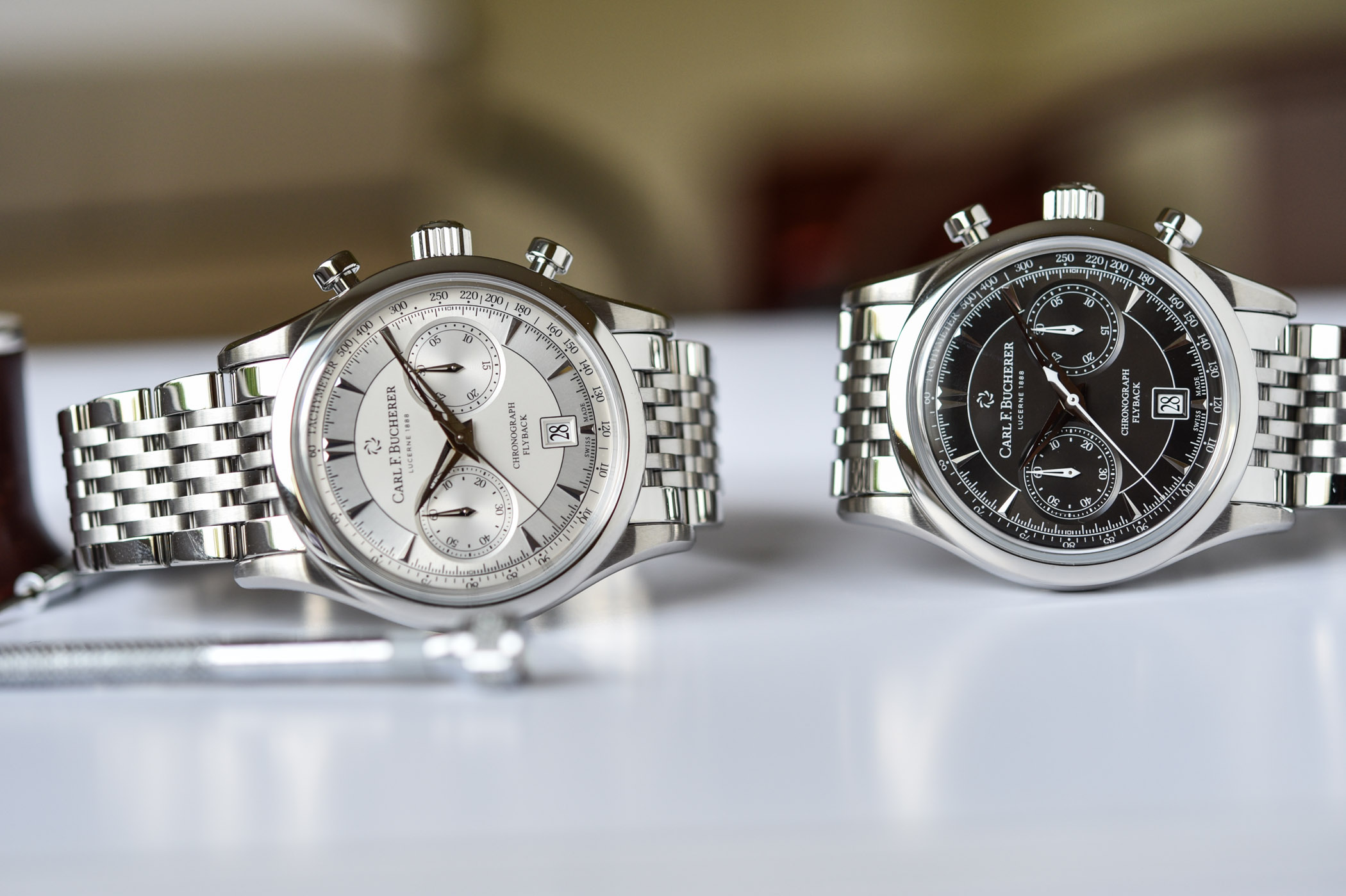 Carl F. Bucherer Manero Flyback Steel Bracelet