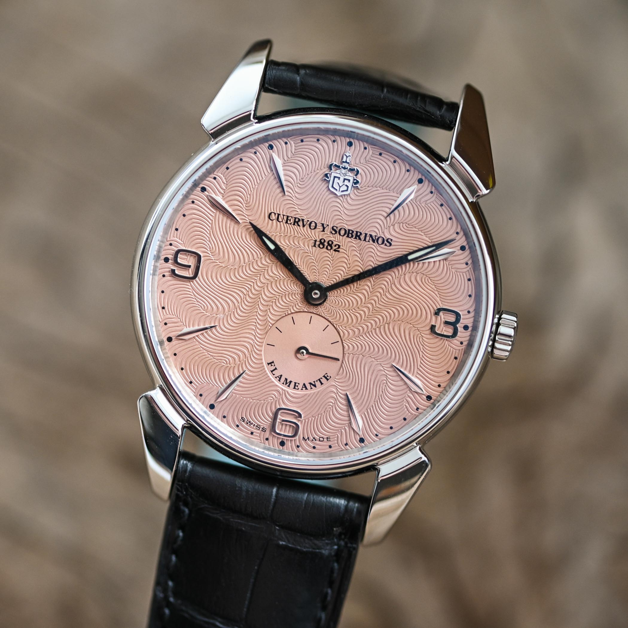 Cuervo Y Sobrinos Historiador Flameante Boutique Edition Salmon Dial - 9 Cuervo Y Sobrinos Historiador Flameante Boutique Edition Salmon Dial