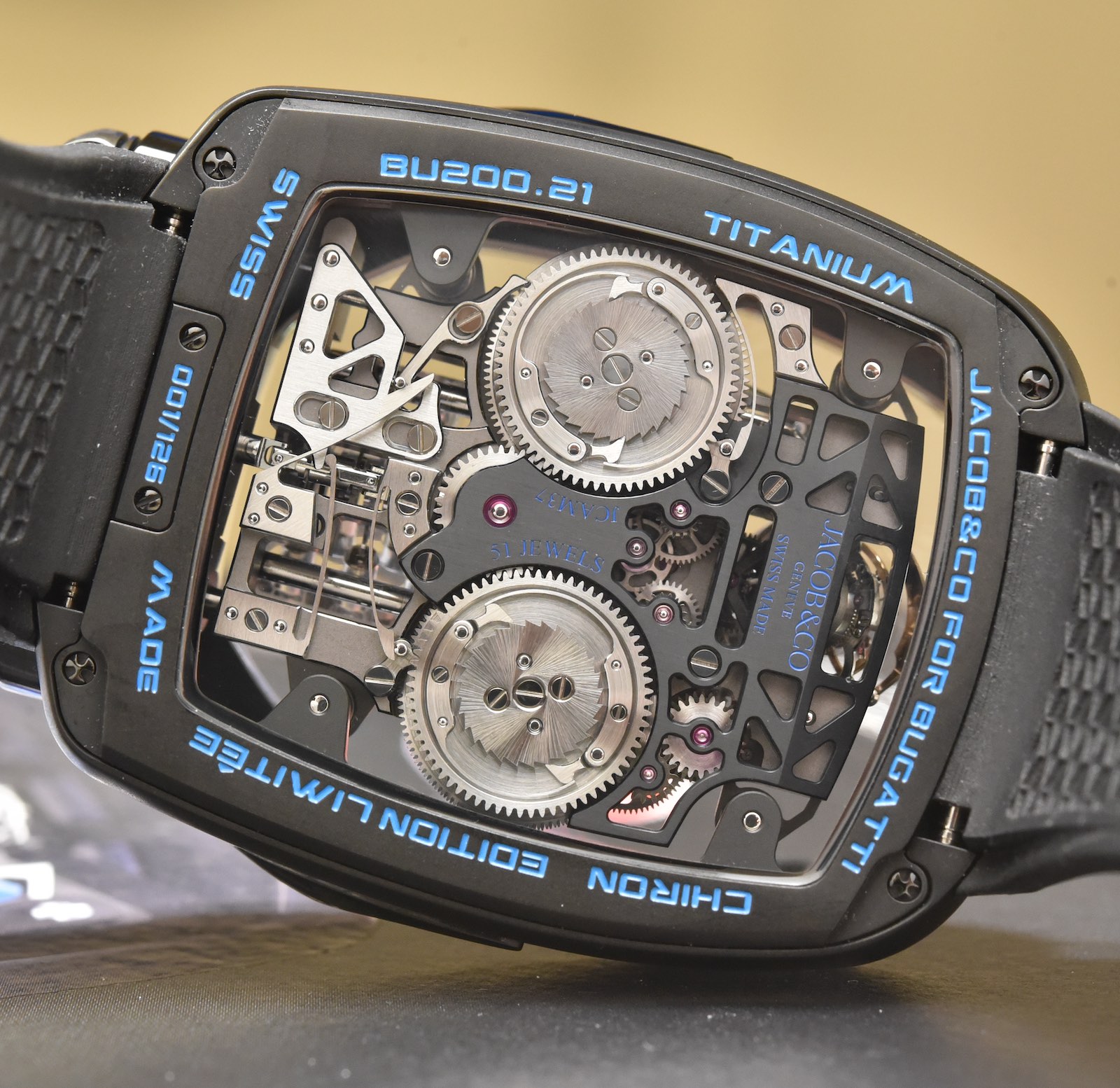 Jacob and co Bugatti Chiron Tourbillon - 2 Jacob and co Bugatti Chiron Tourbillon - 2