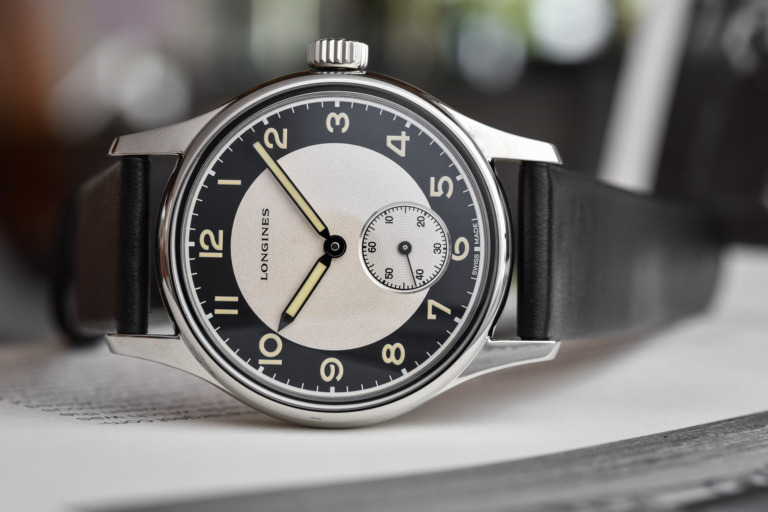 Longines Heritage Classic Tuxedo Small Seconds