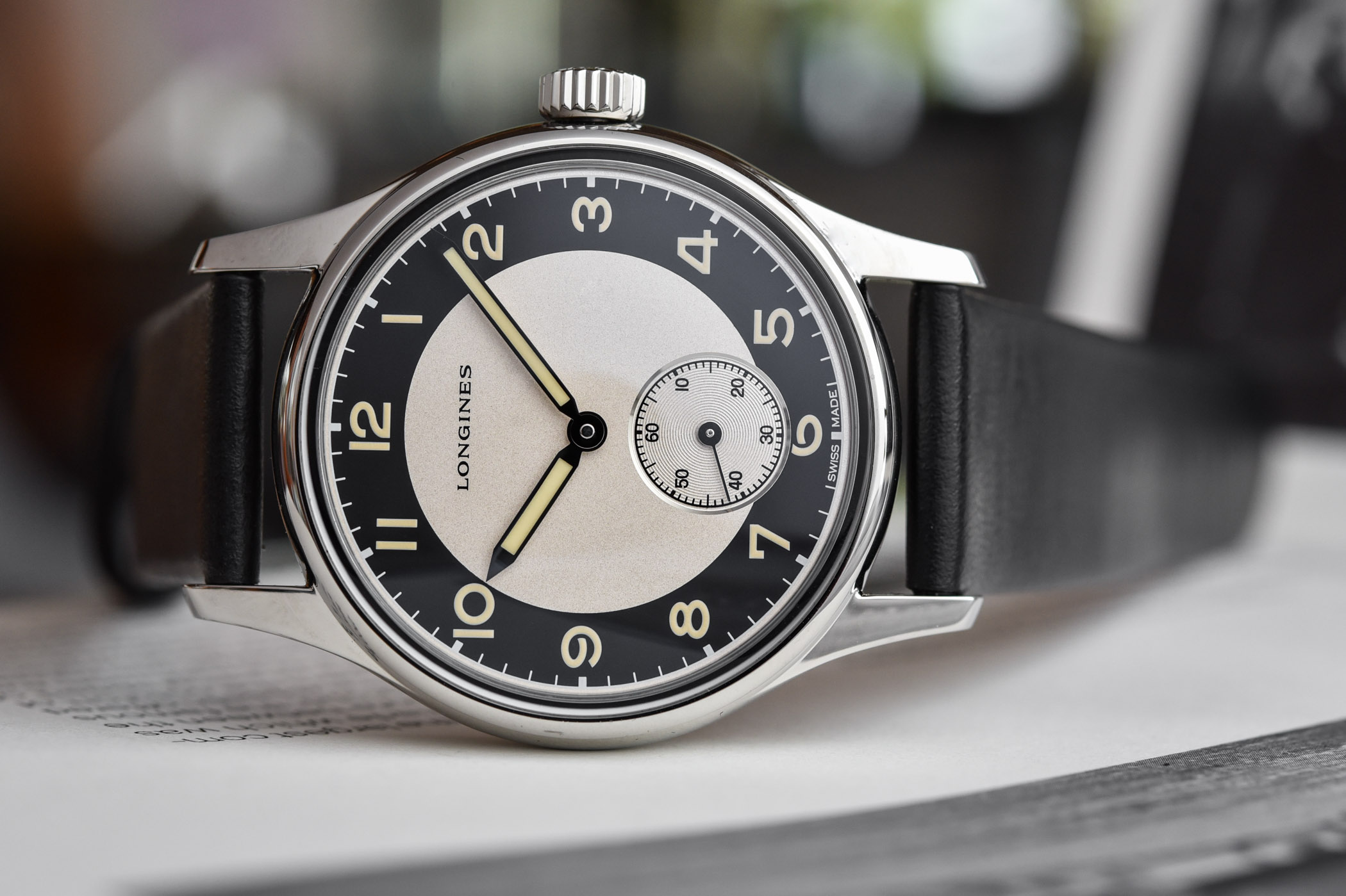 Longines Heritage Classic Tuxedo Small Seconds