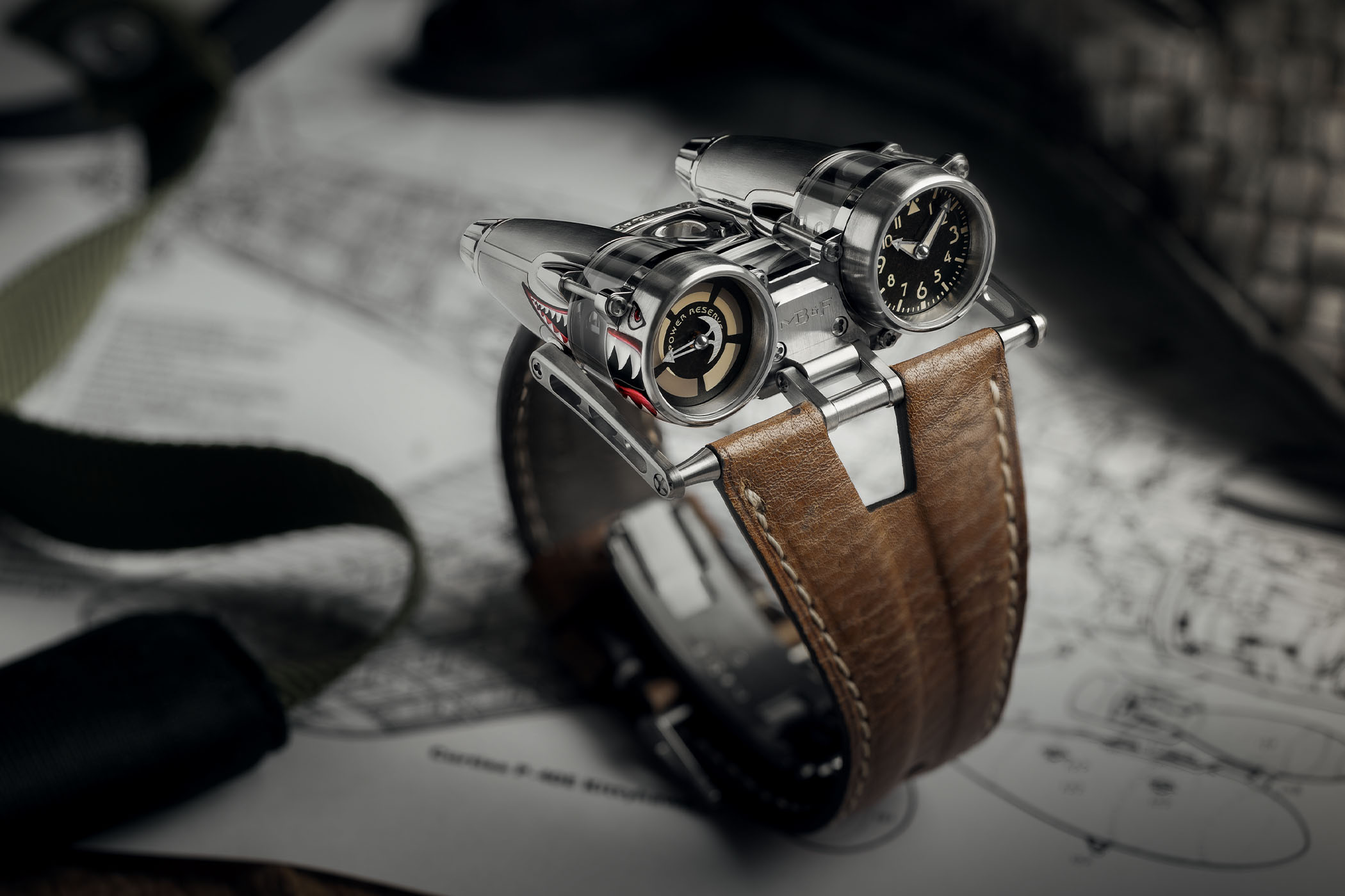 MB&F HM4 Kittyhawk prototype piece unique noseart