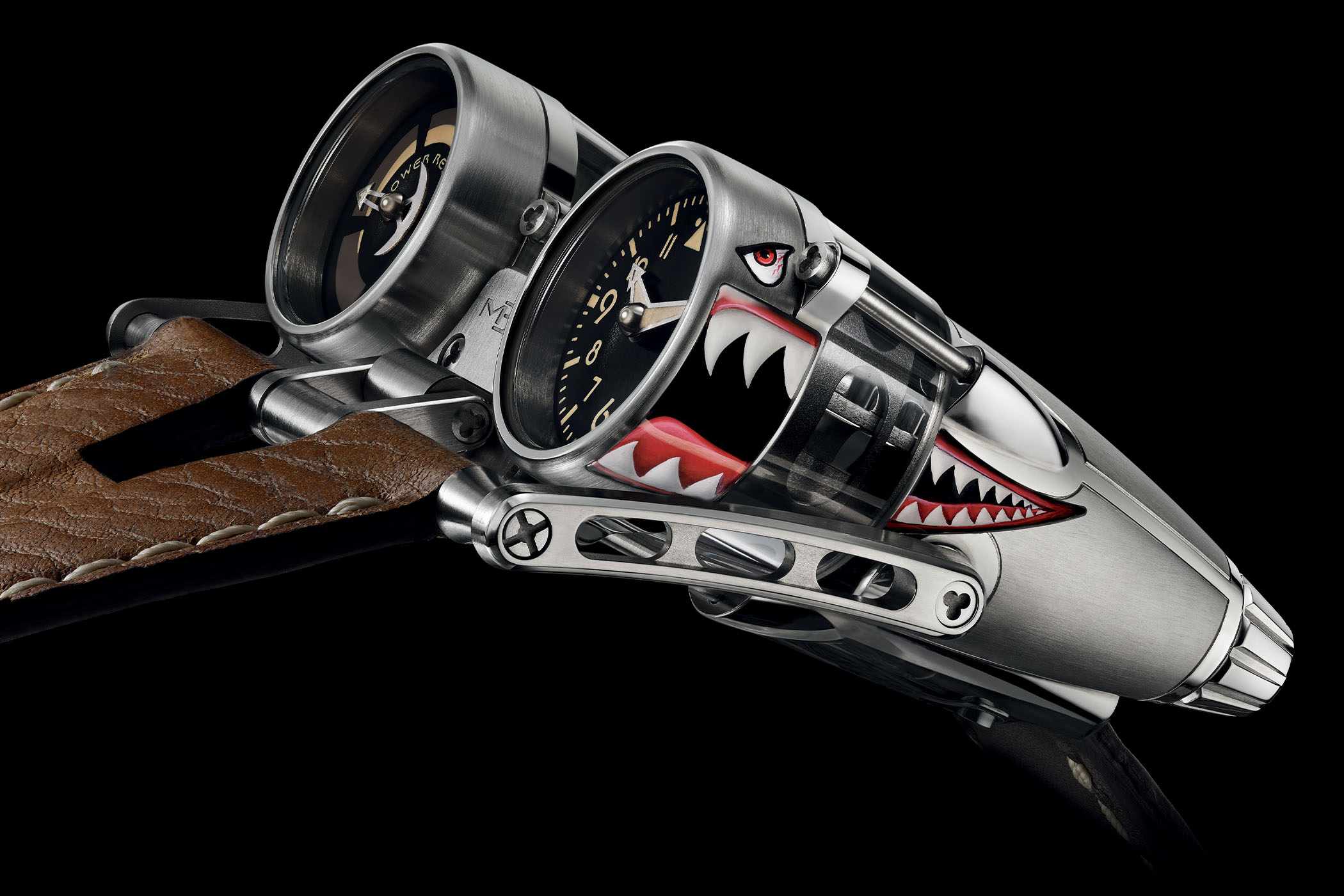 MBandF HM4 Kittyhawk prototype piece unique noseart - 3 MB&F HM4 Kittyhawk prototype piece unique noseart