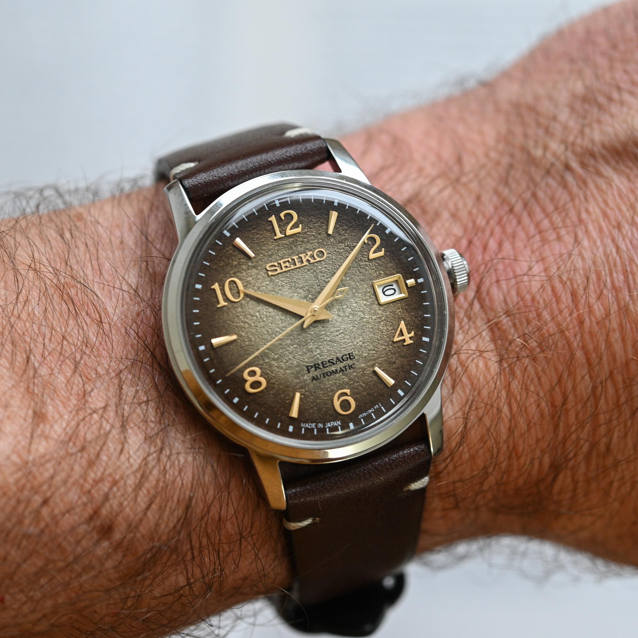 Seiko Presage Cocktail Hojicha SRPF43J1 - 4 Seiko Presage Cocktail Hojicha SRPF43J1