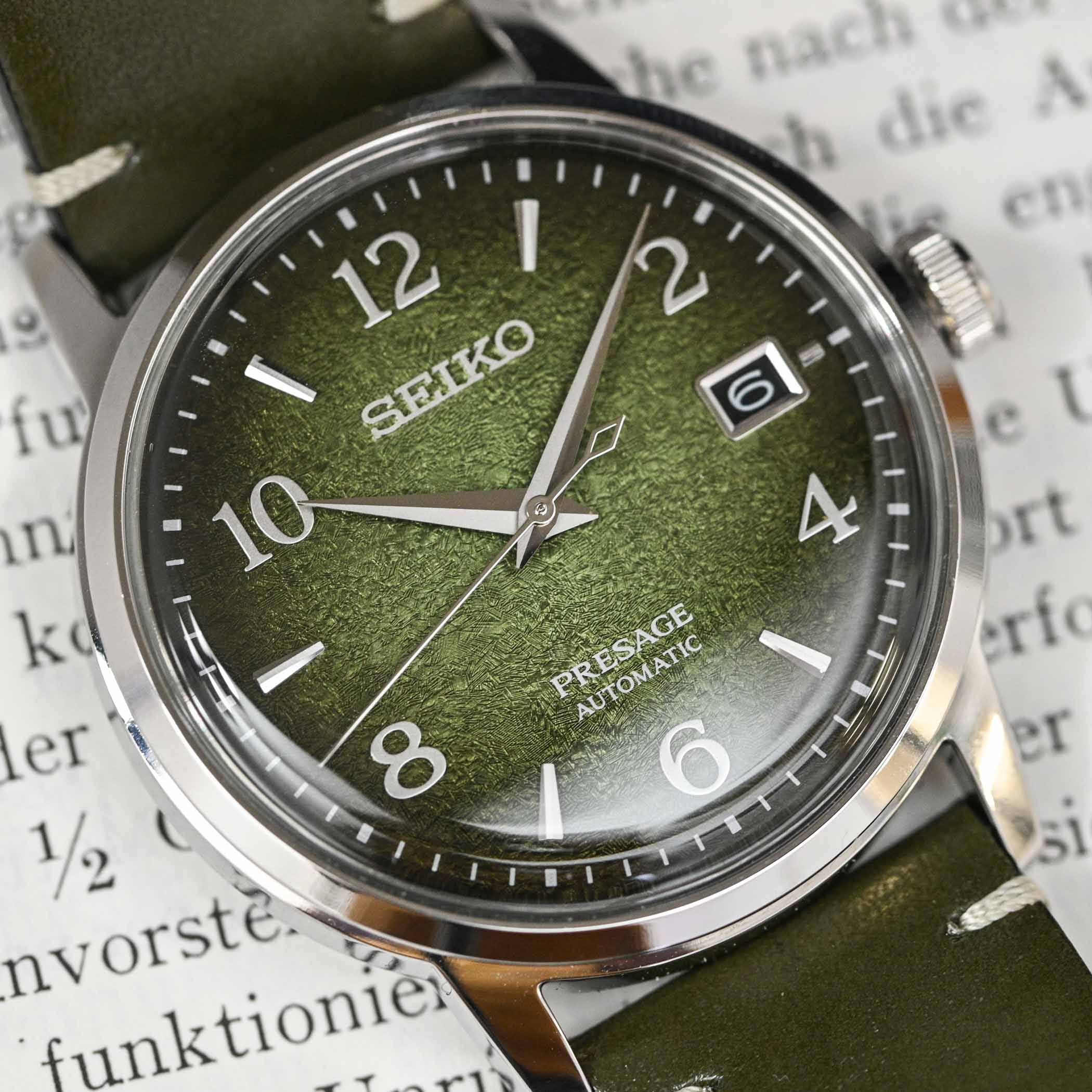 Seiko Presage Cocktail Matcha SRPF41J1 - 1 Seiko Presage Cocktail Matcha SRPF41J1