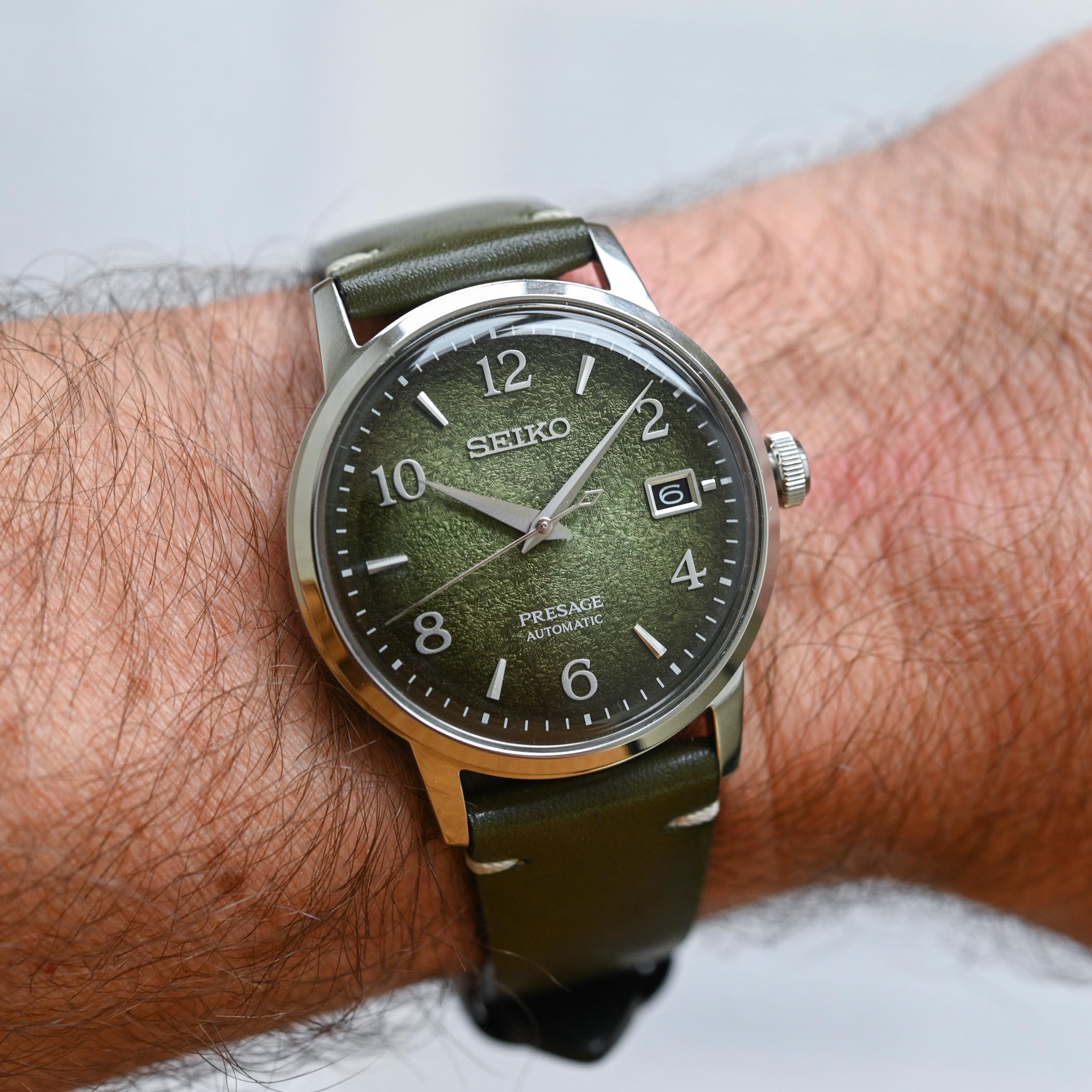 Seiko Presage Cocktail Matcha SRPF41J1 - 3 Seiko Presage Cocktail Matcha SRPF41J1