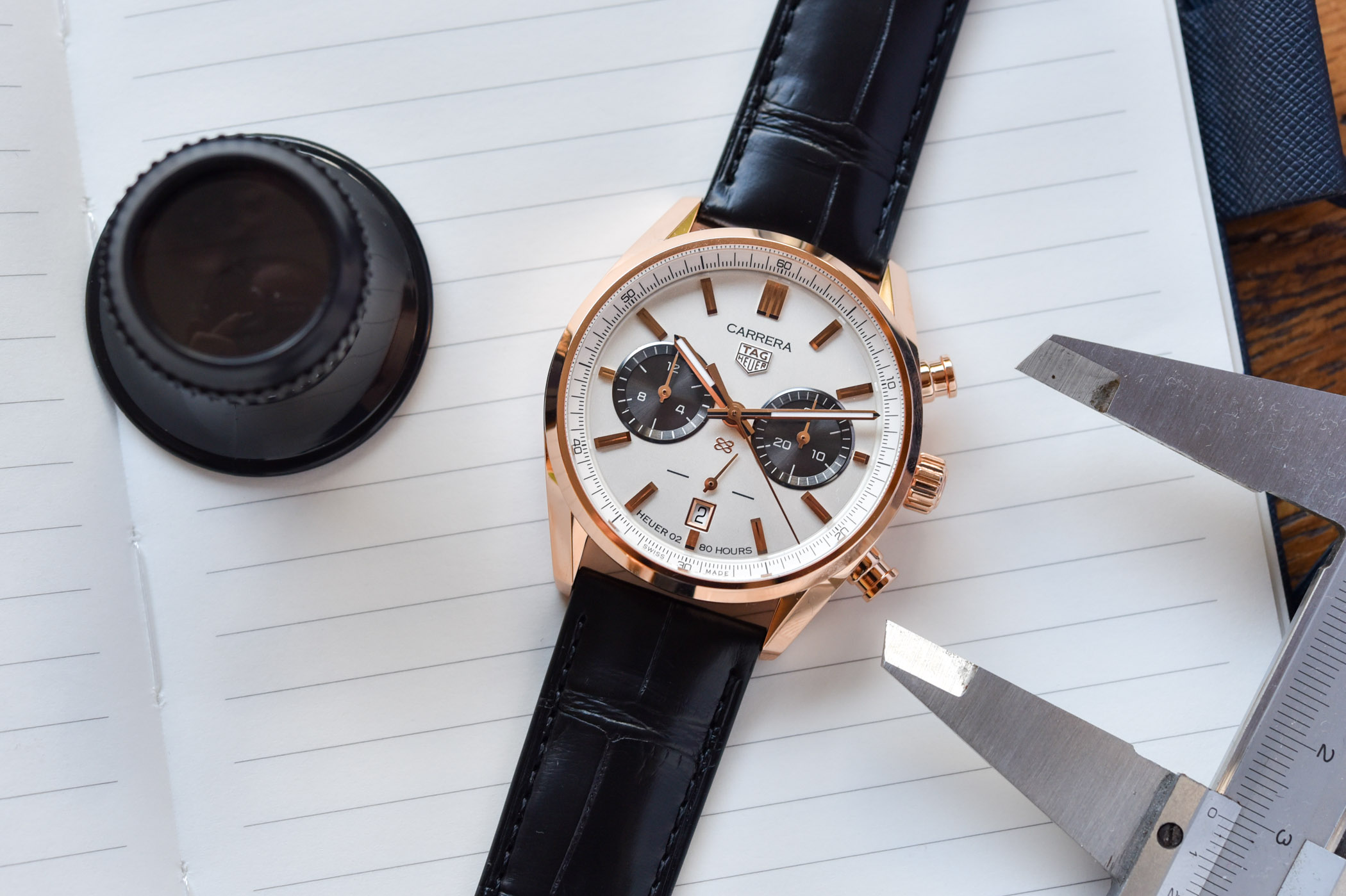 TAG Heuer Carrera Chronograph Jack Heuer Birthday Gold Limited Edition
