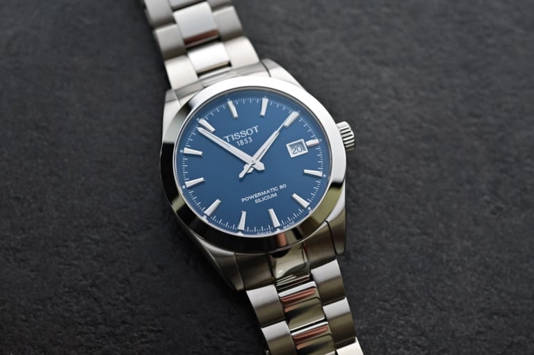 Tissot Gentleman Powermatic 80 Silicium Blue Dial