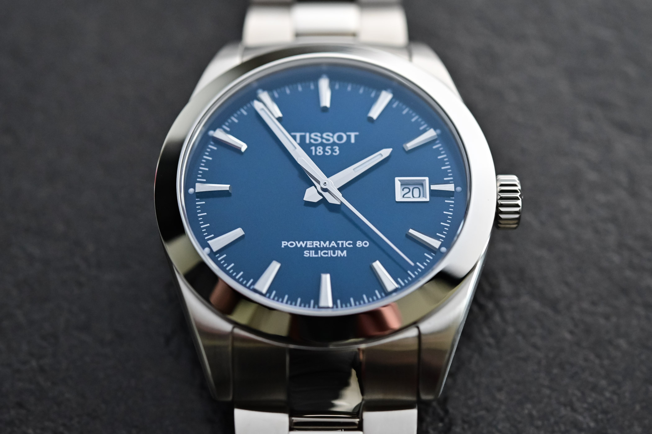 Tissot Gentleman Powermatic 80 Silicium Blue Dial Steel bracelet - review value proposition - 8 Tissot Gentleman Powermatic 80 Silicium Blue Dial