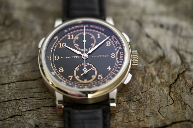 A. Lange & Söhne 1815 Rattrapante Honeygold Homage FA Lange