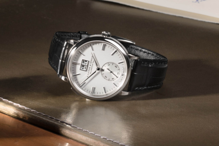 A. Lange & Söhne Saxonia Outsize Date Silver Dial 2020