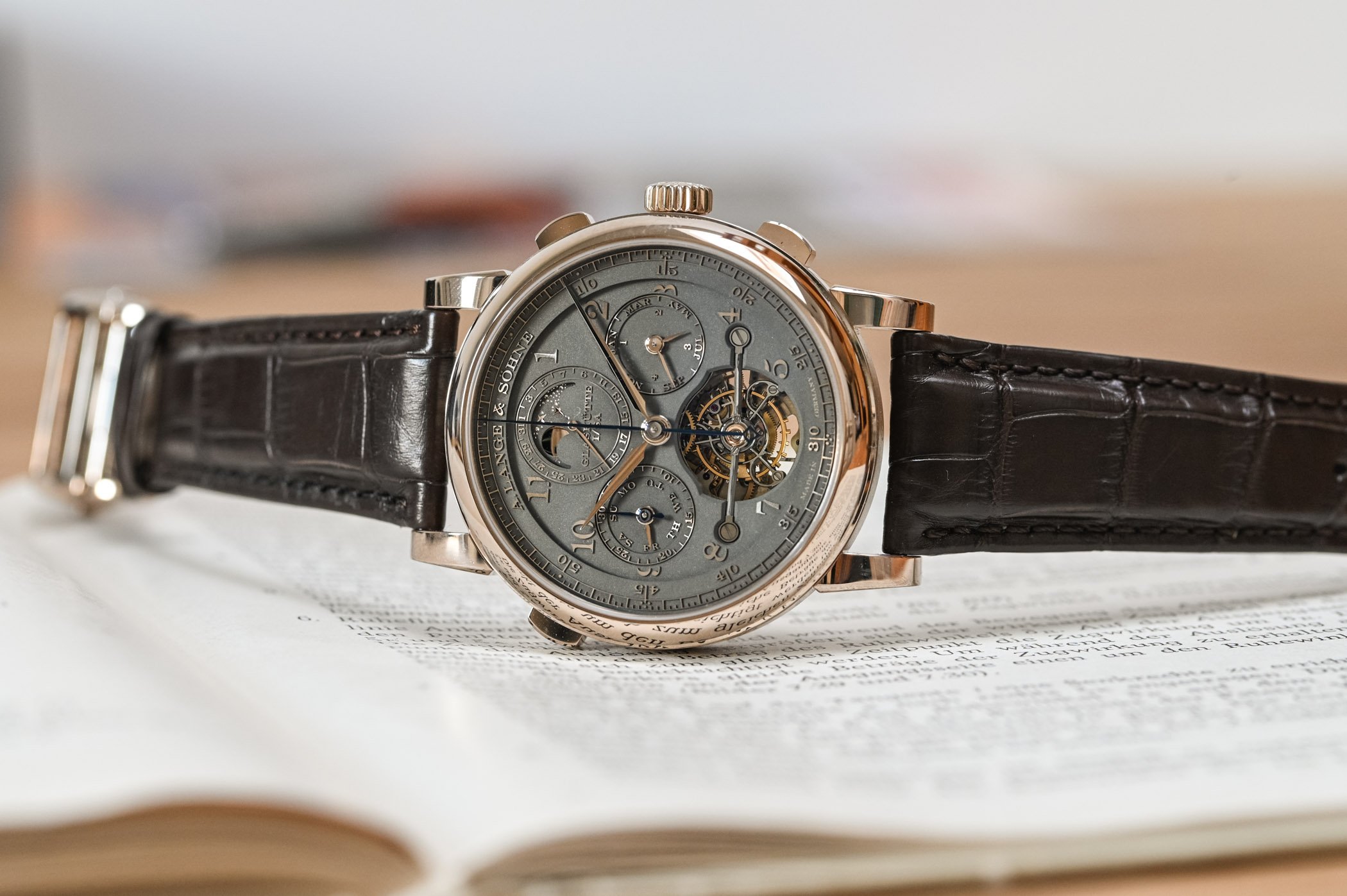 A. Lange & Söhne Tourbograph Perpetual Honeygold 