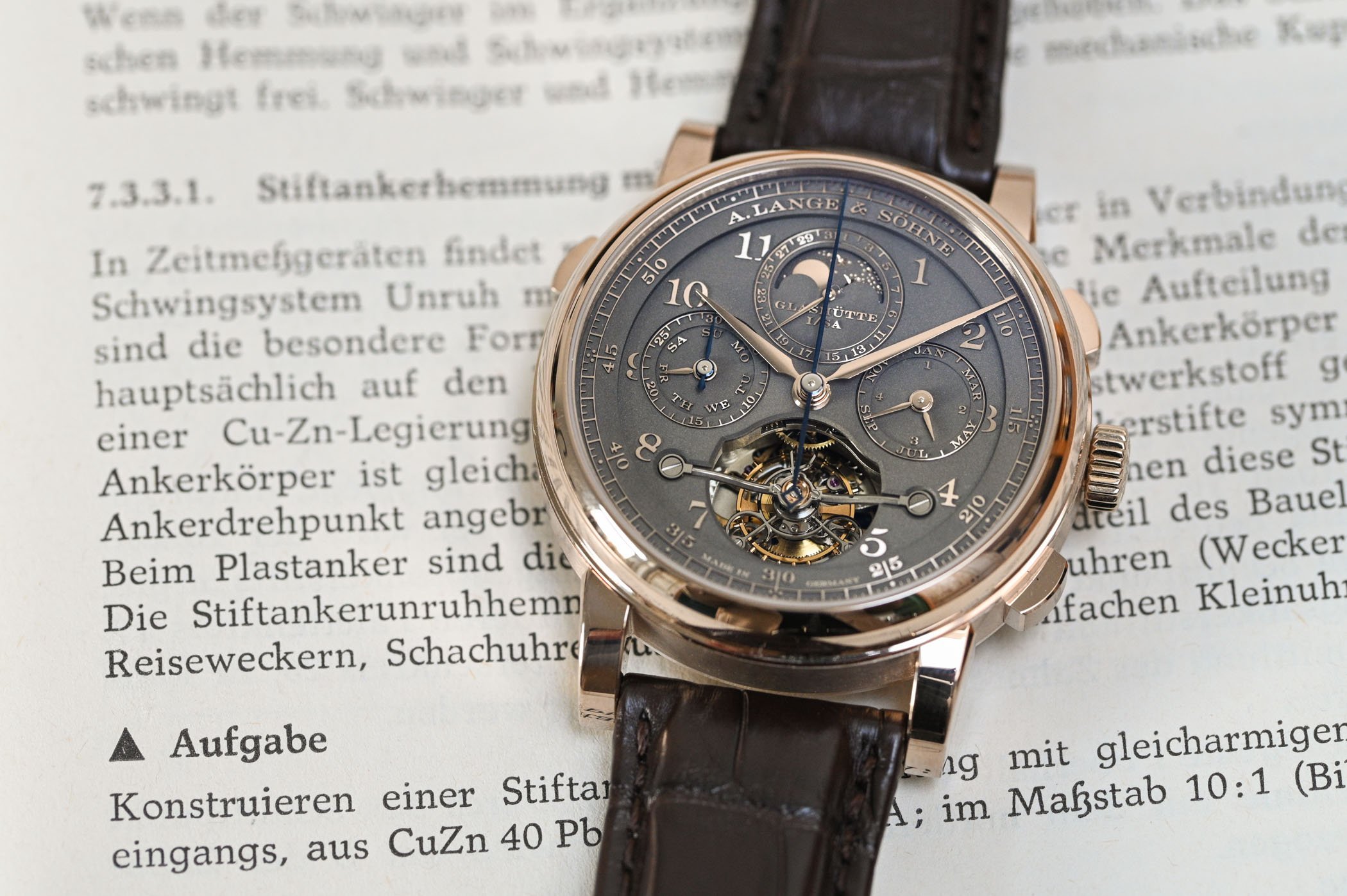 A. Lange & Söhne Tourbograph Perpetual Honeygold 