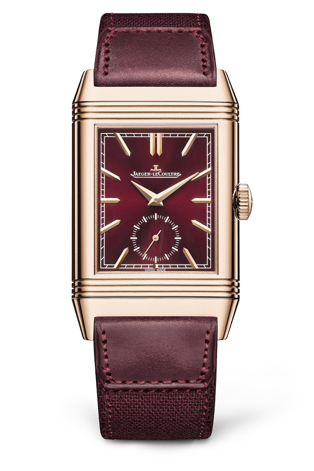 Jaeger LeCoultre Reverso Tribute DuoFace Fagliano Burgundy Limited - 17 Jaeger LeCoultre Reverso Tribute DuoFace Fagliano Burgundy Limited Q398256J