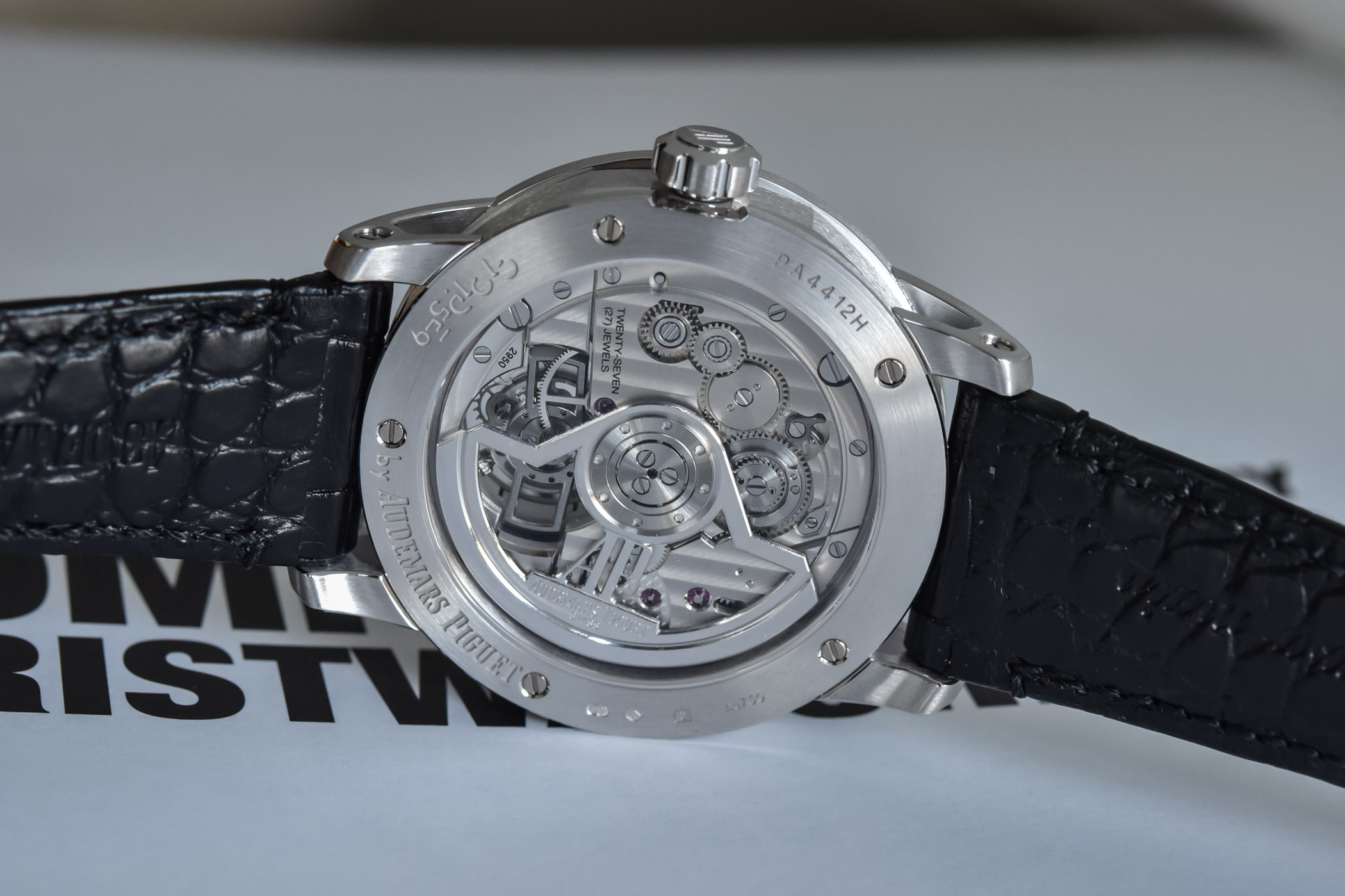 Code 11.59 By Audemars Piguet Selfwinding Flying Tourbillon Aventurine Enamel Dial - 26396BC.OO.D002CR.01 - review - 2 Code 11.59 By Audemars Piguet Selfwinding Flying Tourbillon Aventurine Enamel Dial - 26396BC.OO.D002CR.01