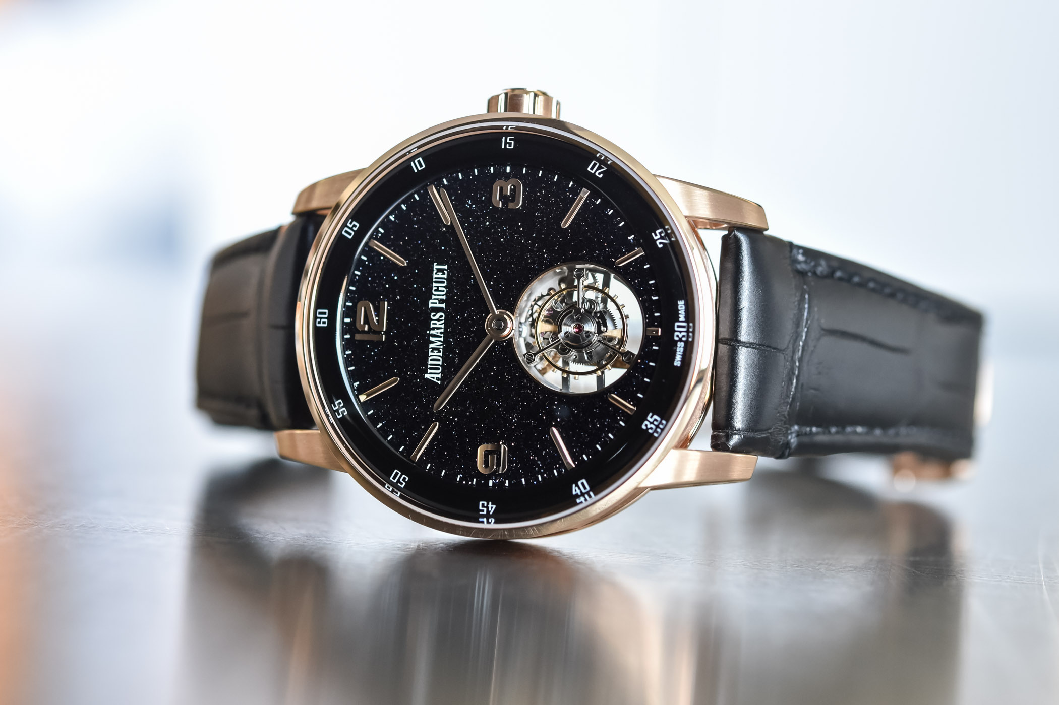 Code 11.59 By Audemars Piguet Selfwinding Flying Tourbillon Aventurine Enamel Dial - 26396OR.OO.D002CR.02 - review - 1 Code 11.59 By Audemars Piguet Selfwinding Flying Tourbillon Aventurine Enamel Dial - 26396OR.OO.D002CR.02