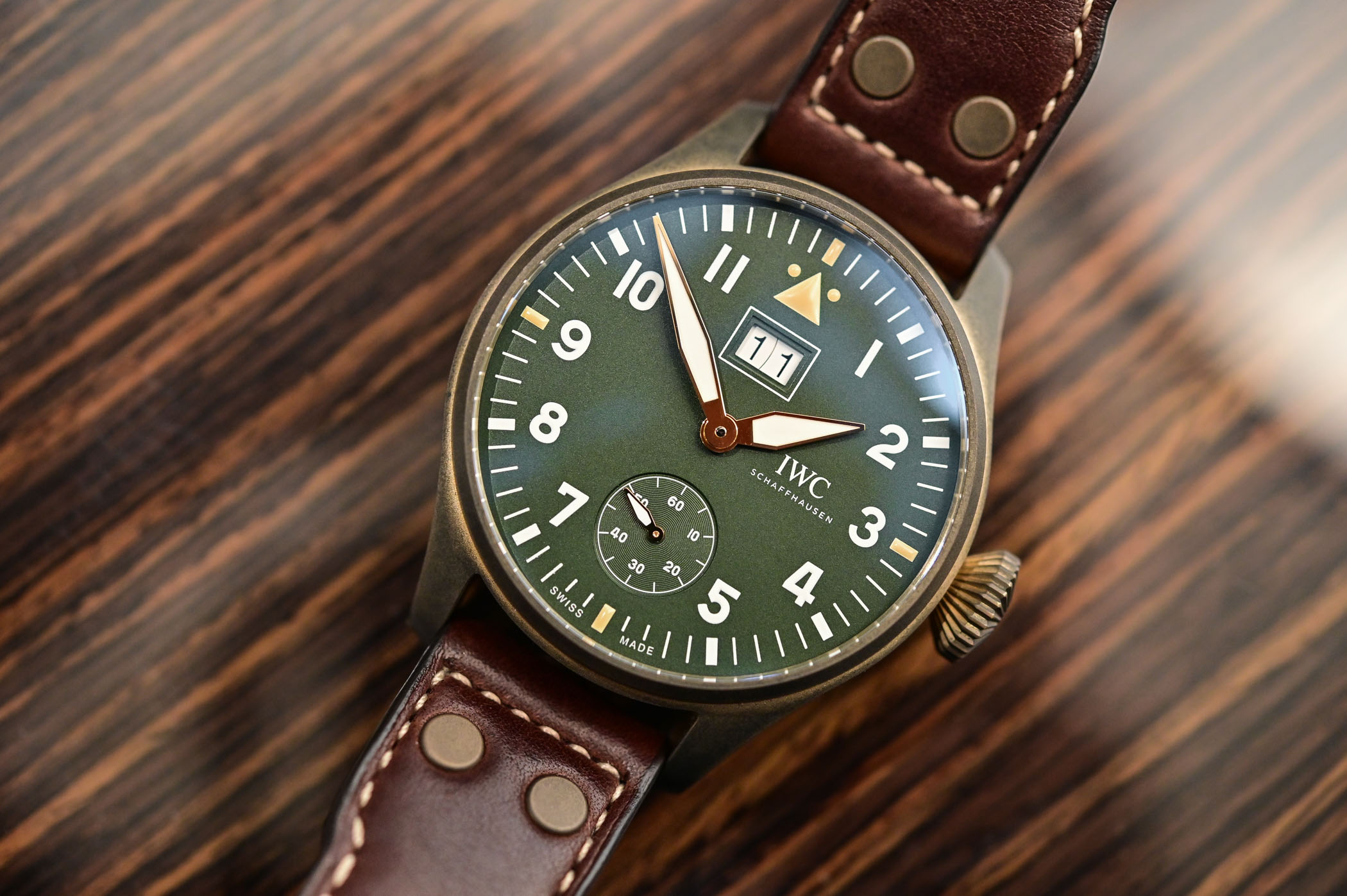 IWC Big Pilot's Watch Big Date Spitfire Edition Mission Accomplished IW510506