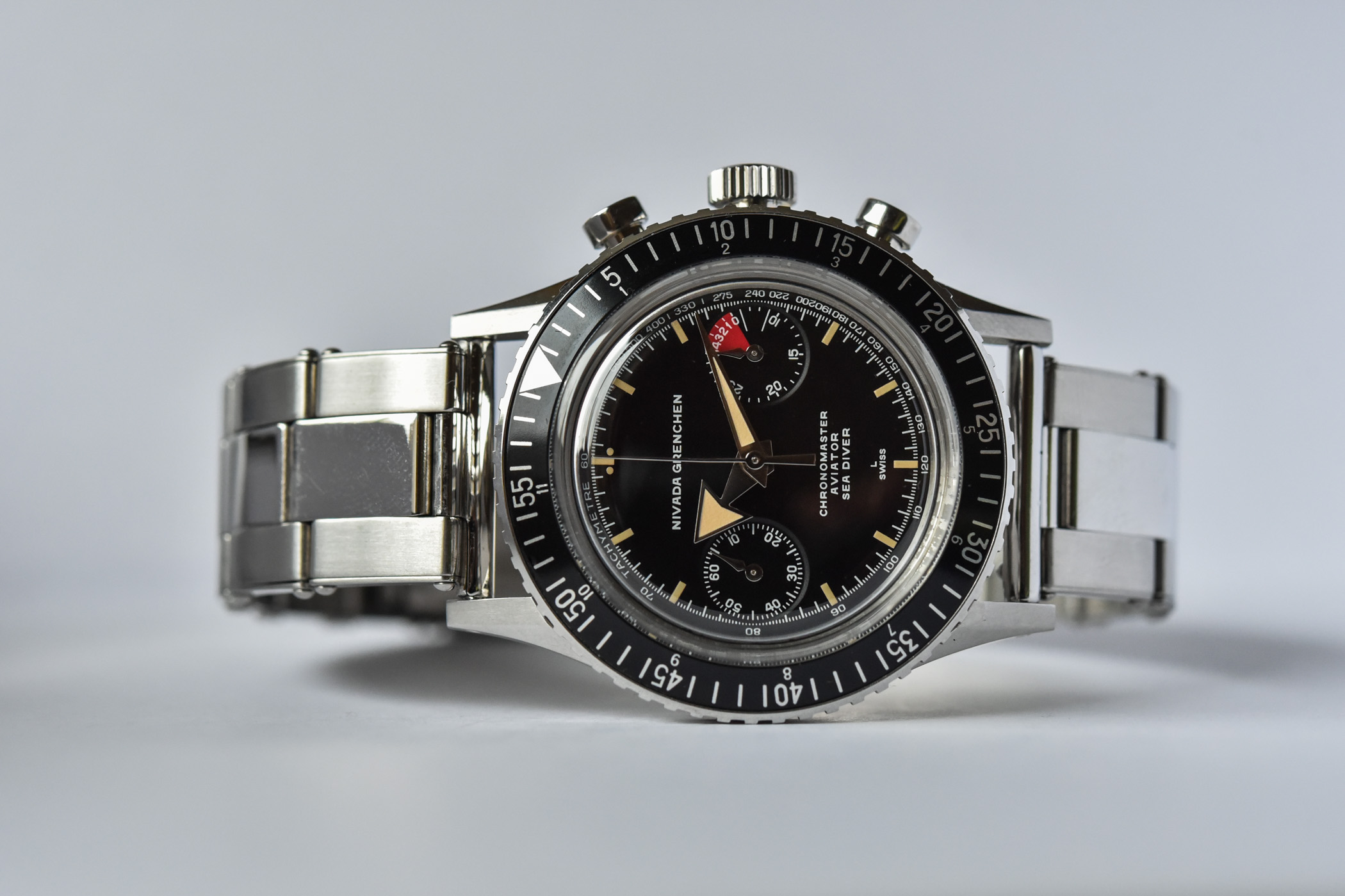 Nivada Grenchen Chronomaster Aviator Sea Diver Re-edition 2021 - review - 00001 Nivada Grenchen Chronomaster Aviator Sea Diver Re-edition 2021