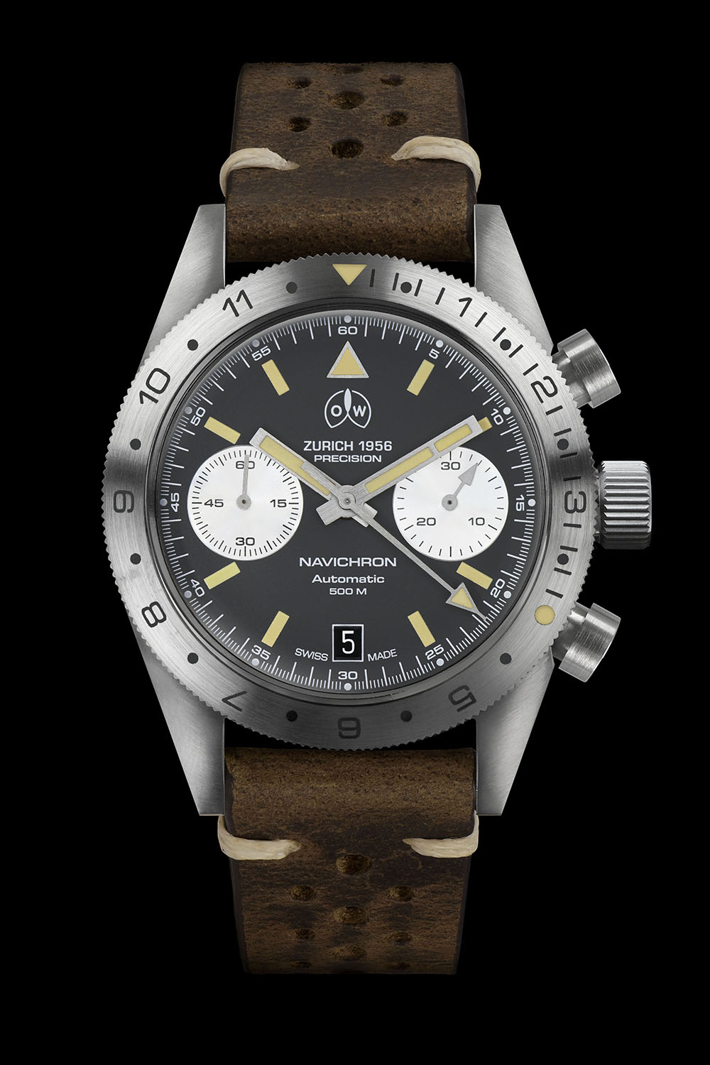 Ollech and Wajs OW Navichron chronograph - 2 Ollech & Wajs Navichron Chronograph