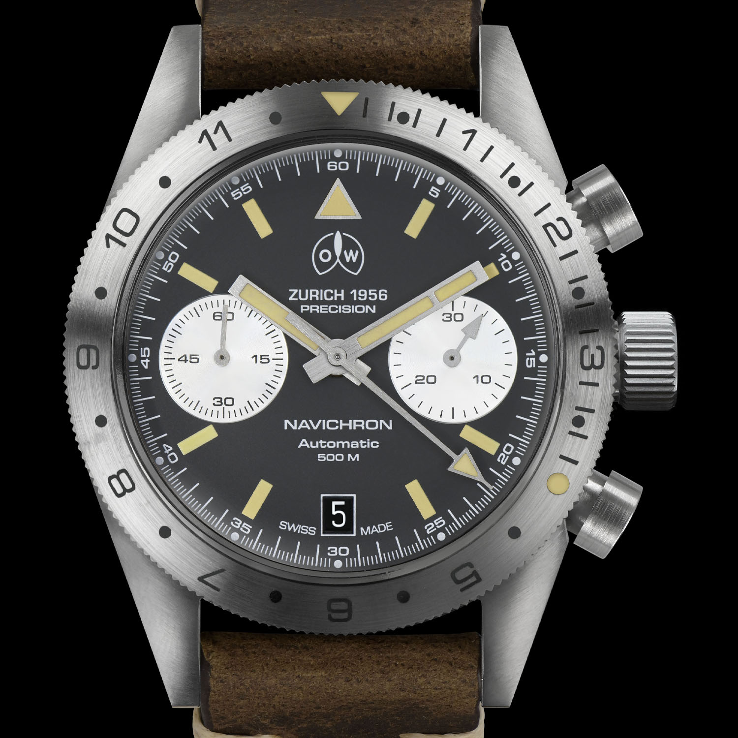 Ollech and Wajs OW Navichron chronograph - 7 Ollech & Wajs Navichron Chronograph