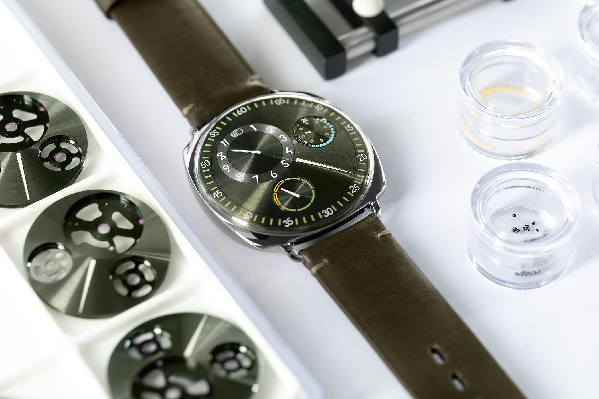 Ressence Type 1 Squared X Time by Colour