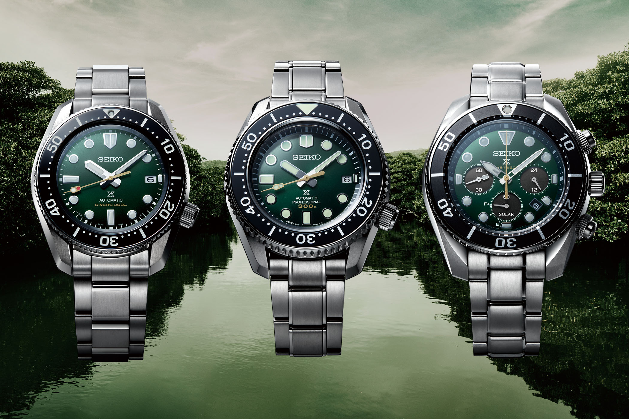 Seiko Prospex Divers 140th Anniversary Limited Editions SLA047, SPB207 and SSC807