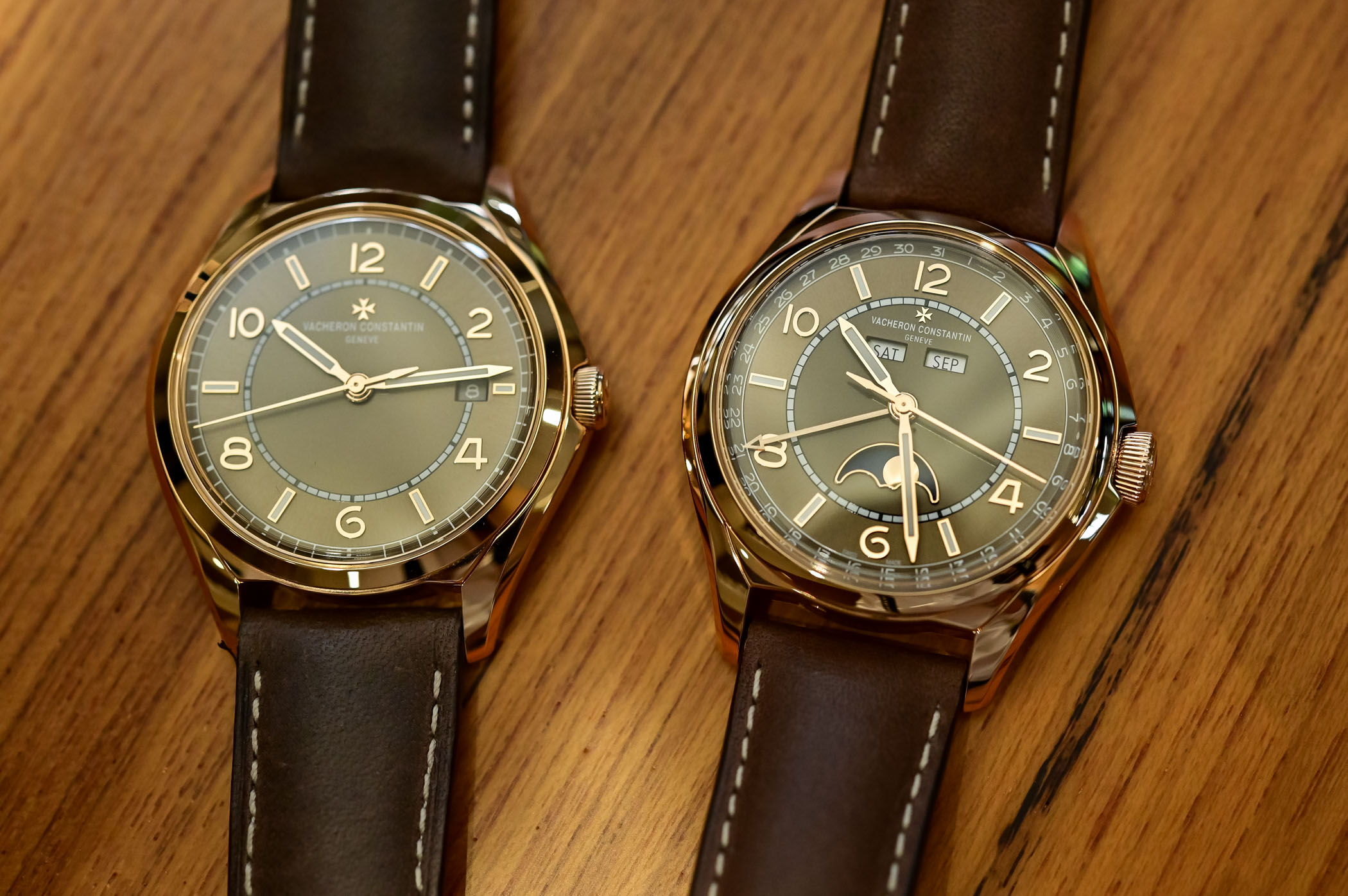 Vacheron Constantin Fiftysix Sepia Brown Collection