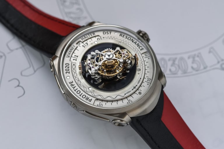 Vianney Halter Deep Space Resonance Tourbillon Prototype