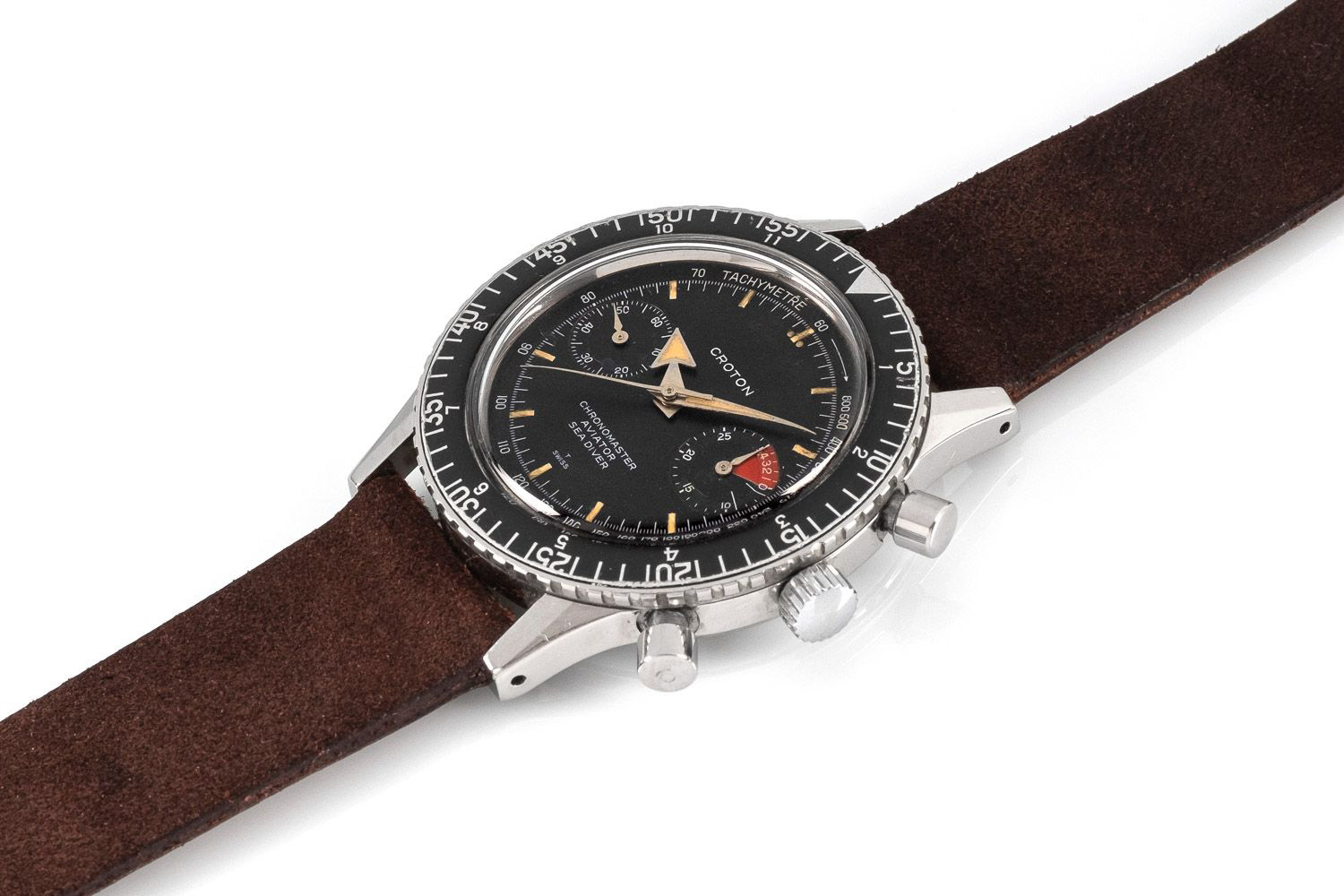 Vintage Croton Chronomaster - 2 Photo by watchfid.com