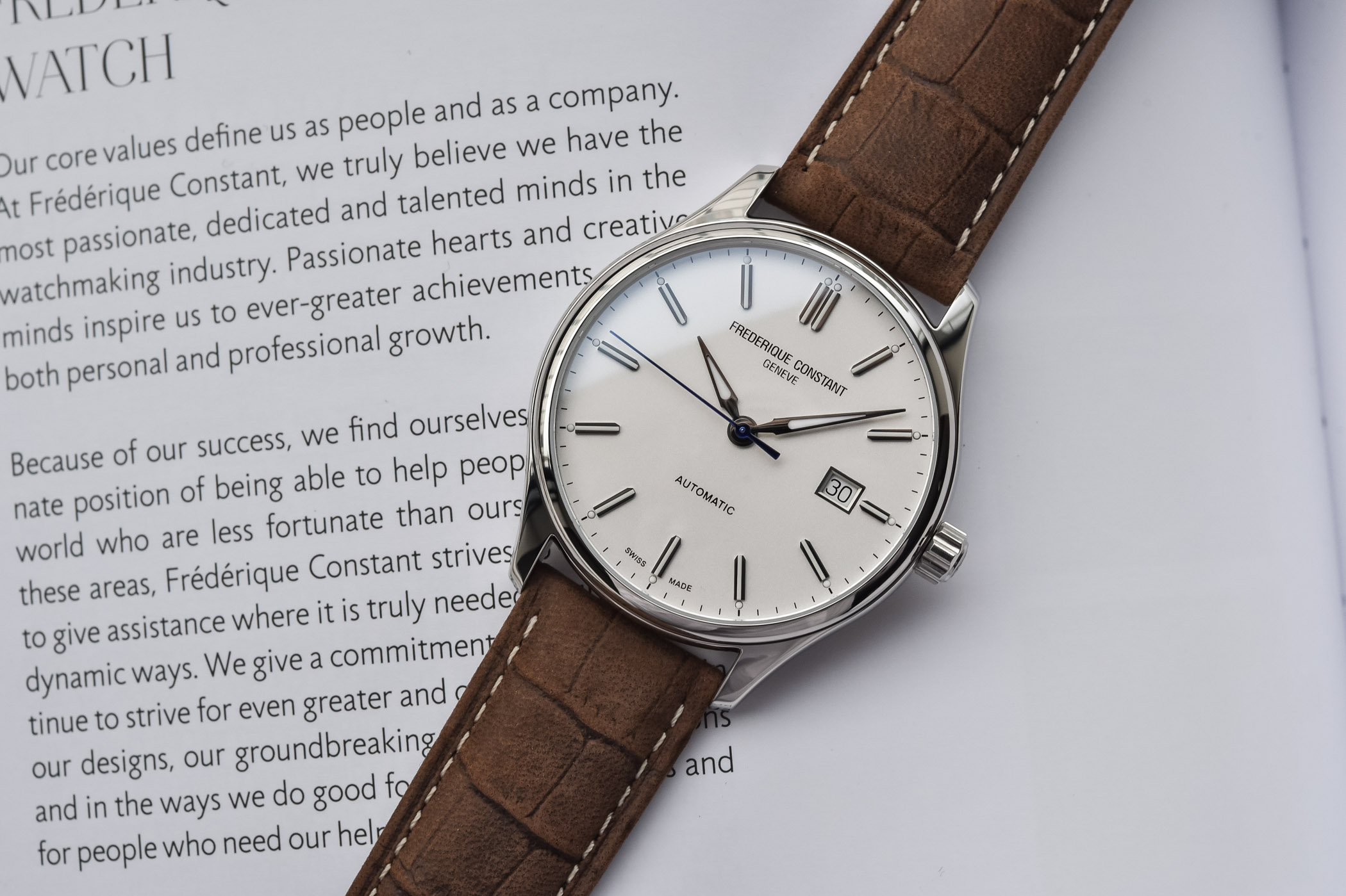 2021 Frederique Constant Classics Index Automatic