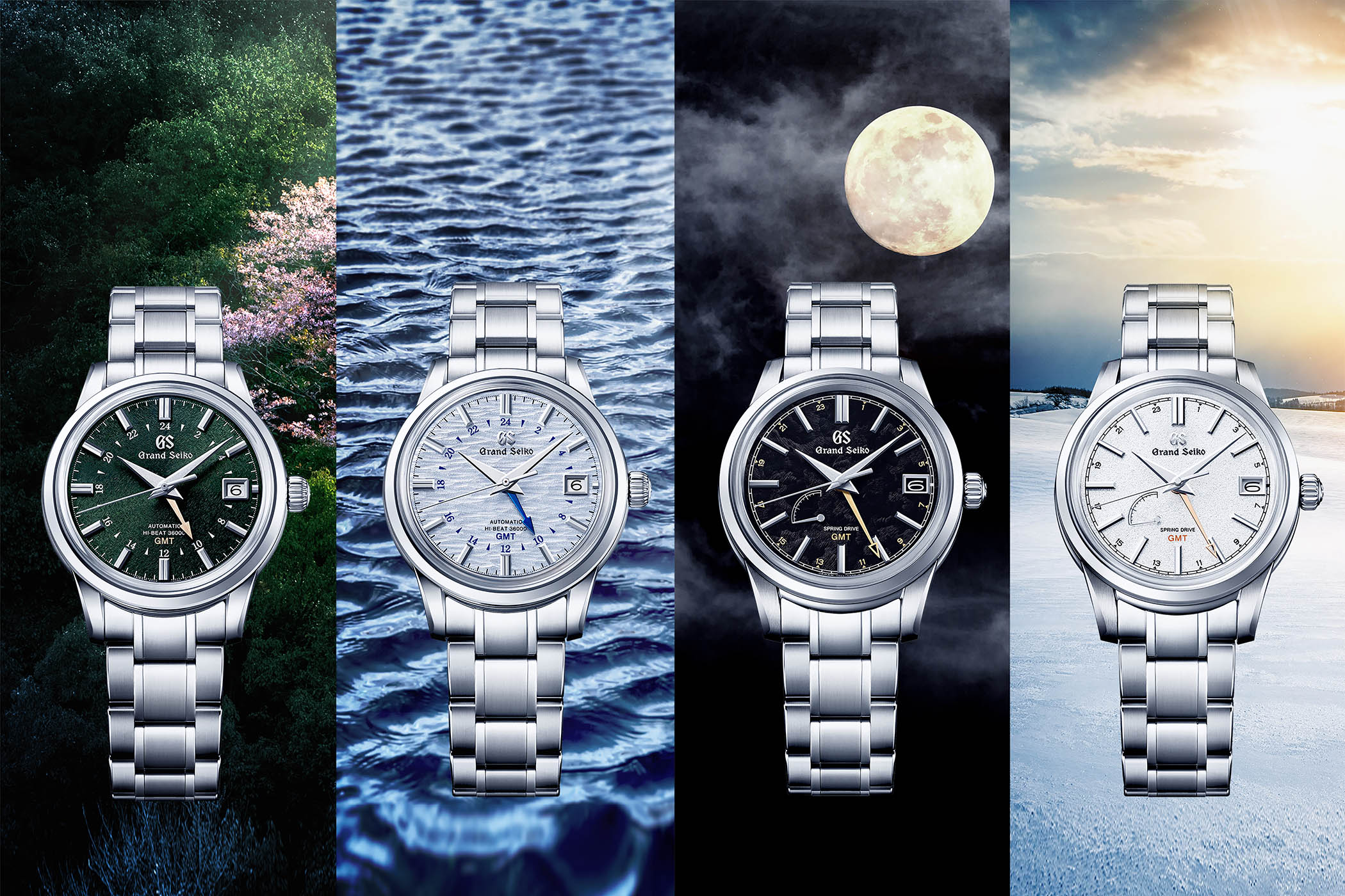 Grand Seiko Elegance GMT 24 Seasons SBGJ251G SBGJ249G SBGE271G SBGE269G
