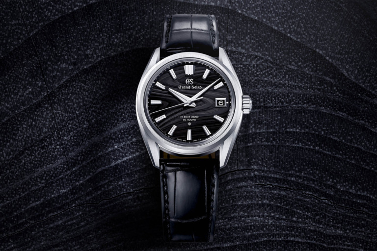 Grand Seiko Heritage Calibre 9SA5 Platinum wood grain dial SLGH007J