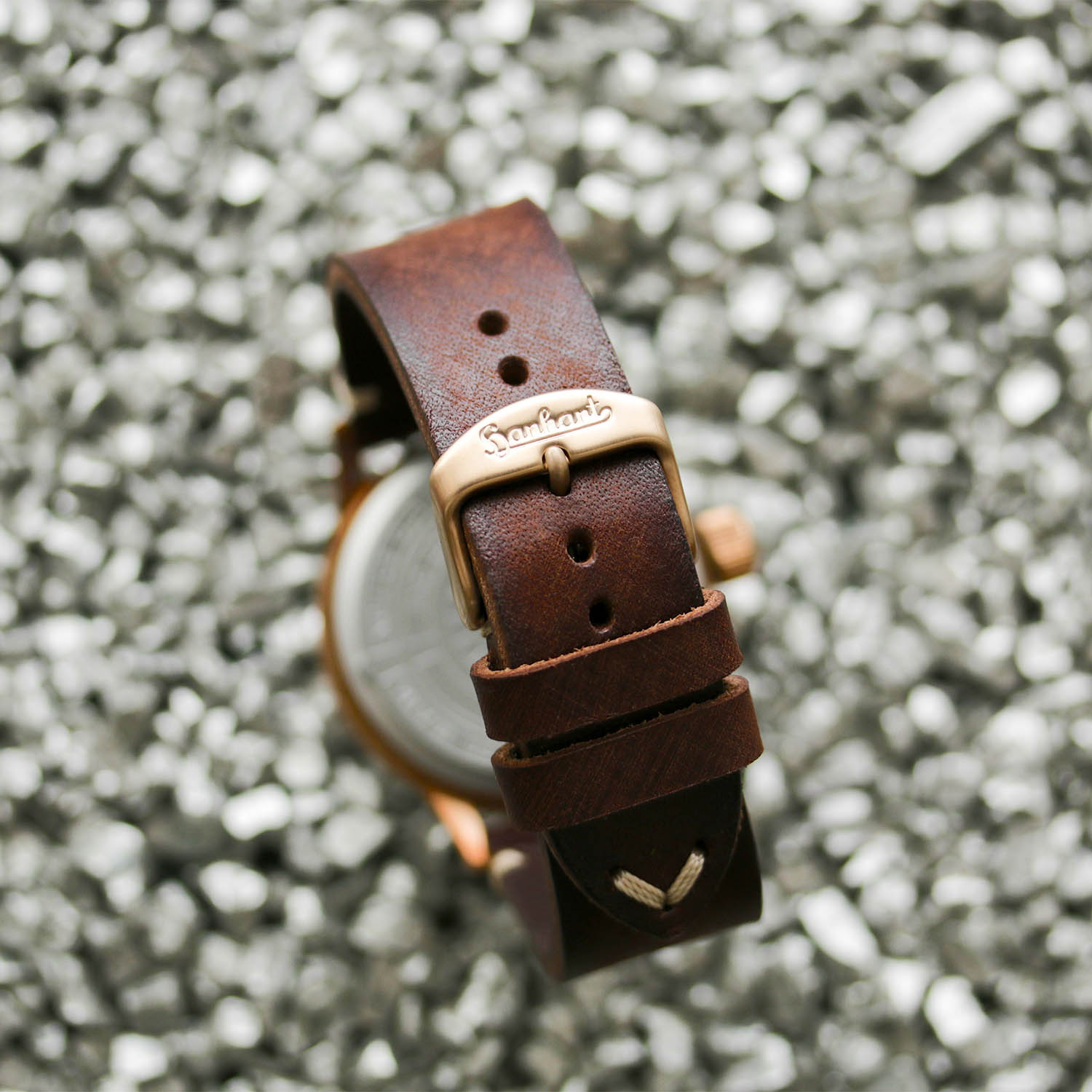 Hanhart Pioneer One Bronze Limited Edition Green Dial - 7 Hanhart Pioneer One Bronze Limited Edition Green Dial